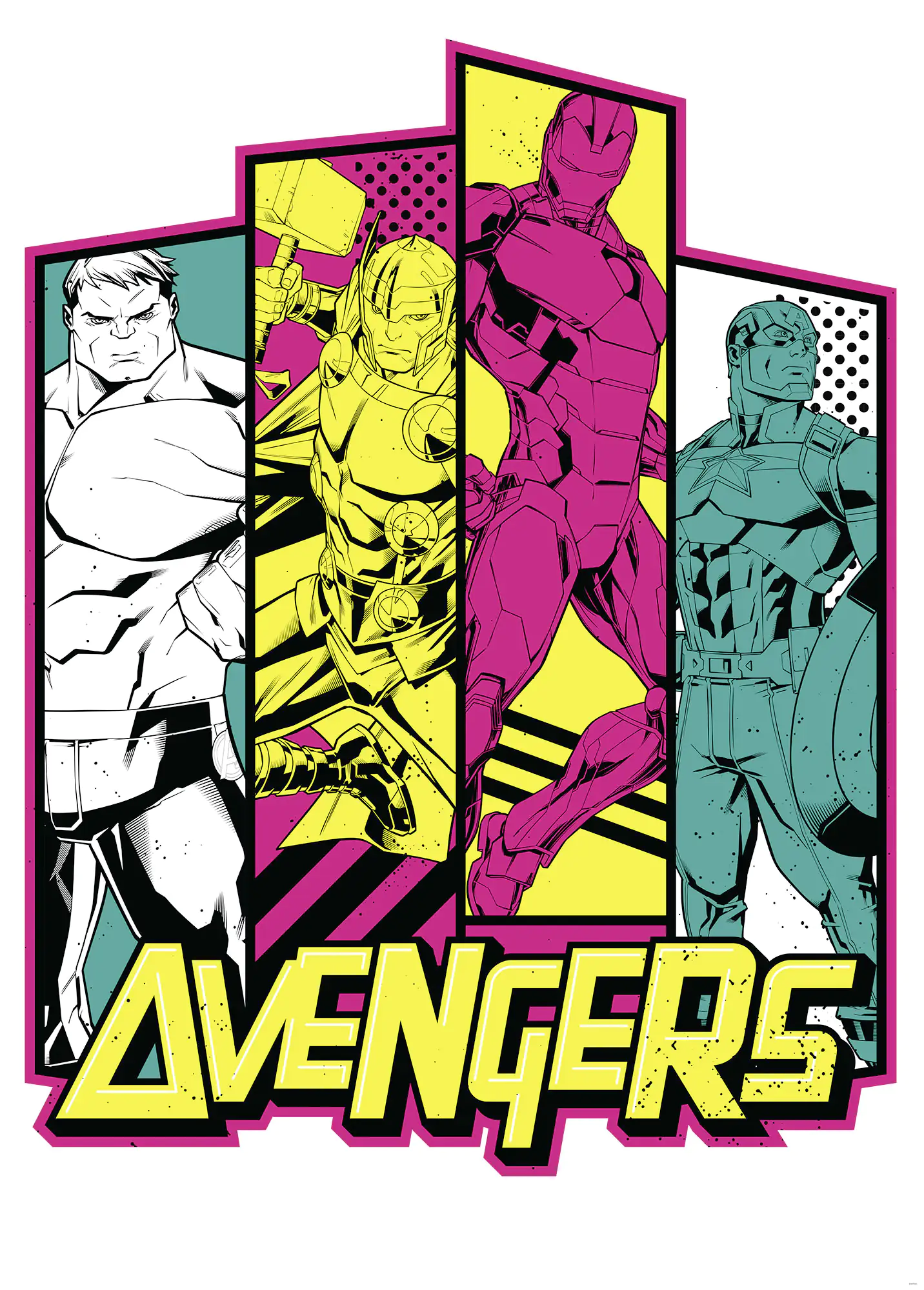 4055065410642 Komar Vlies Fototapete Avengers Flash 200 x 280 cm