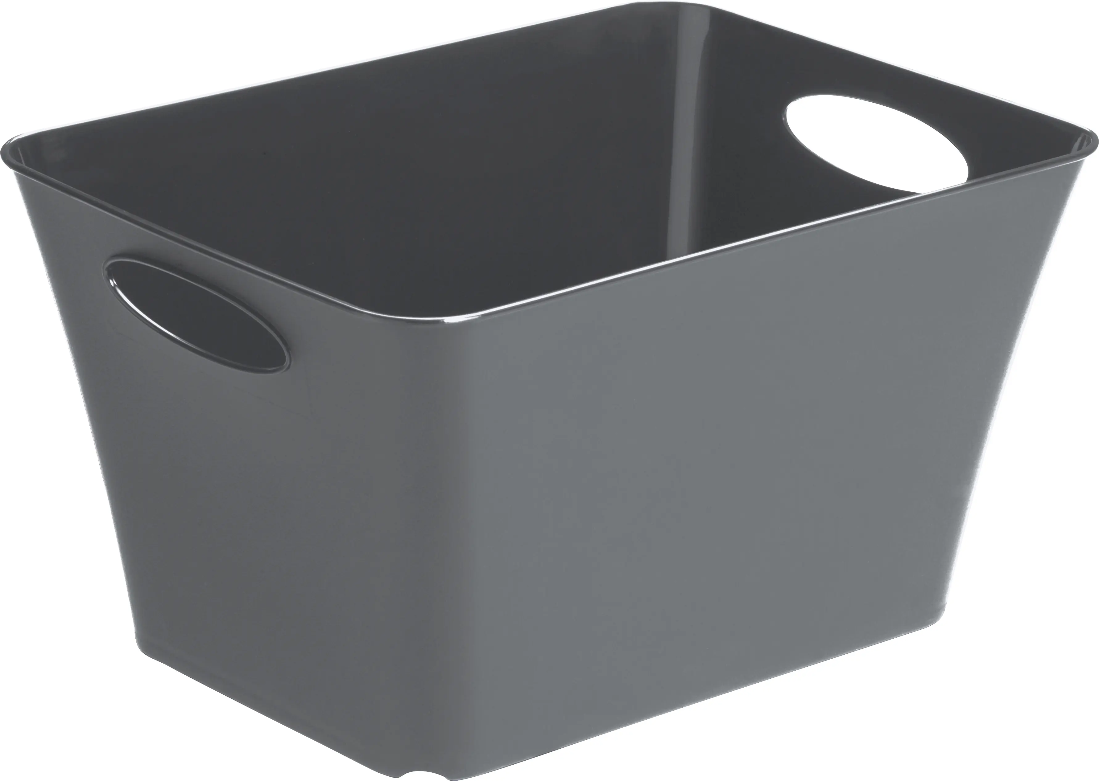Rotho Aufbewahrungsbox Living 11 L anthrazit 35,5 x 26 x 19,2 cm Rotho Aufbewahrungsbox Living 11 L anthrazit 35,5 x 26 x 19,2 cm