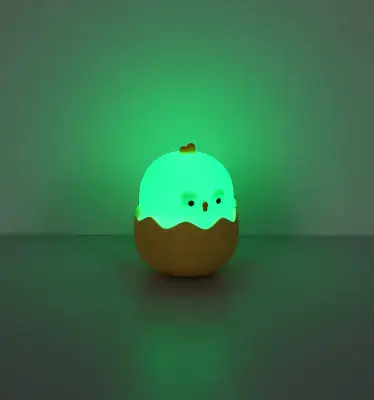 Globo Akku-Tischleuchte Chicky 2W RGBW gelb Kunststoff