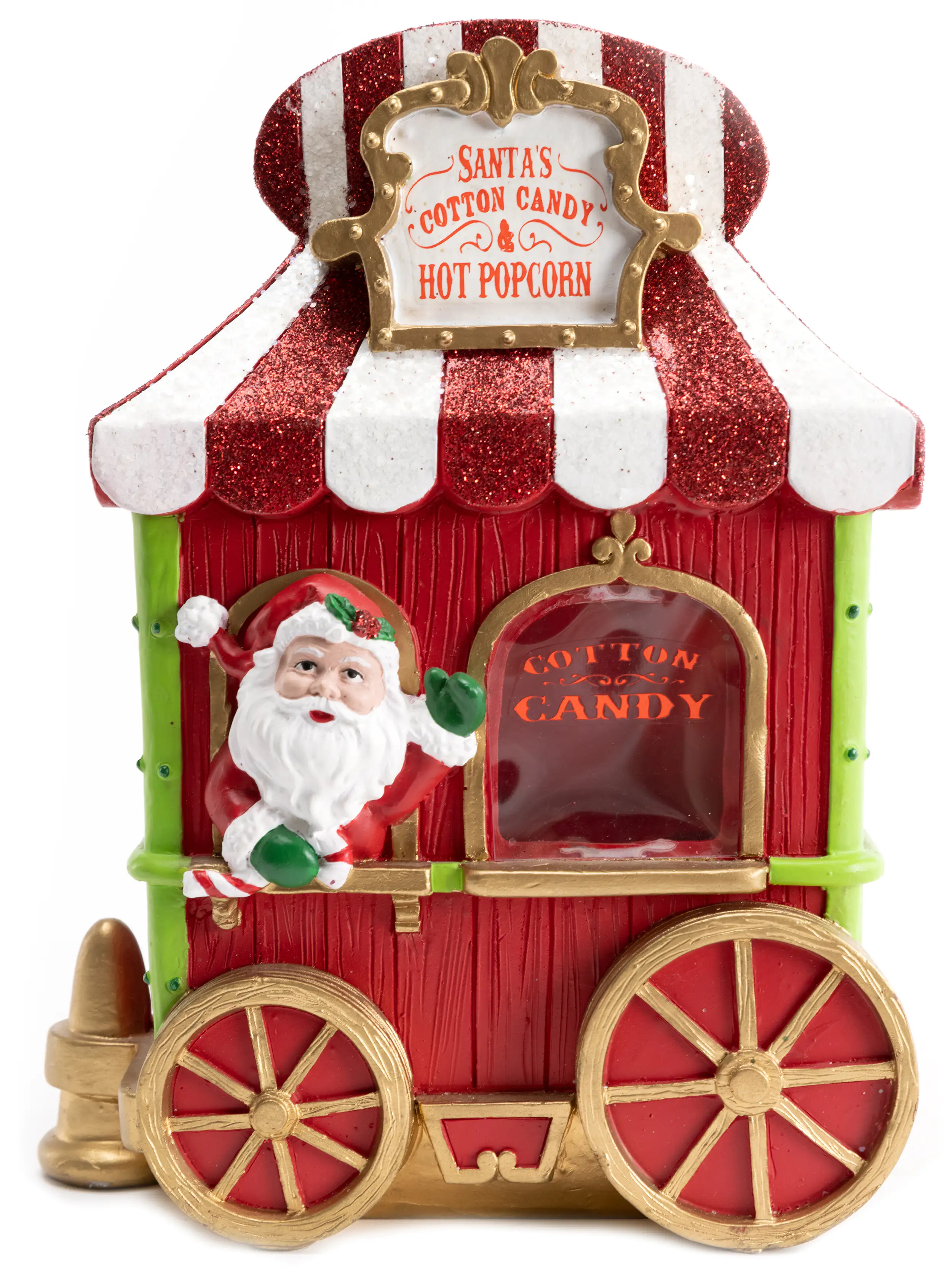 4333692391108_01 TrendLine Dekofigur Weihnachtstruck 21 x 16 cm rot