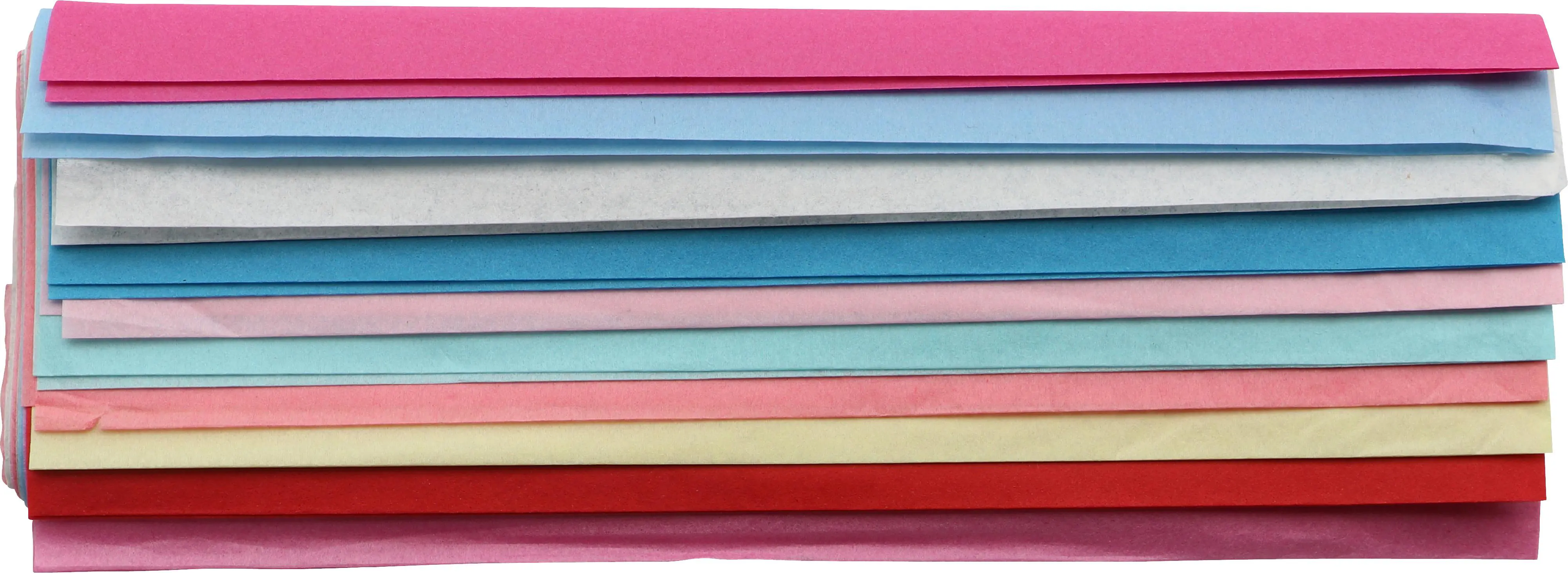 Seidenpapier 50 x 70 cm 10 St matt, 10 verschiedene Farben