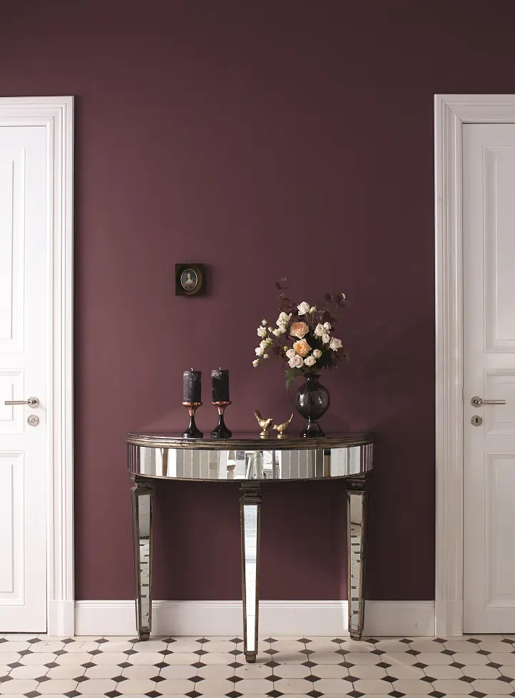 Alpina Feine Farben Wandfarbe No. 17 Farbe der Könige - herrschaftliches purpur 2,5 L