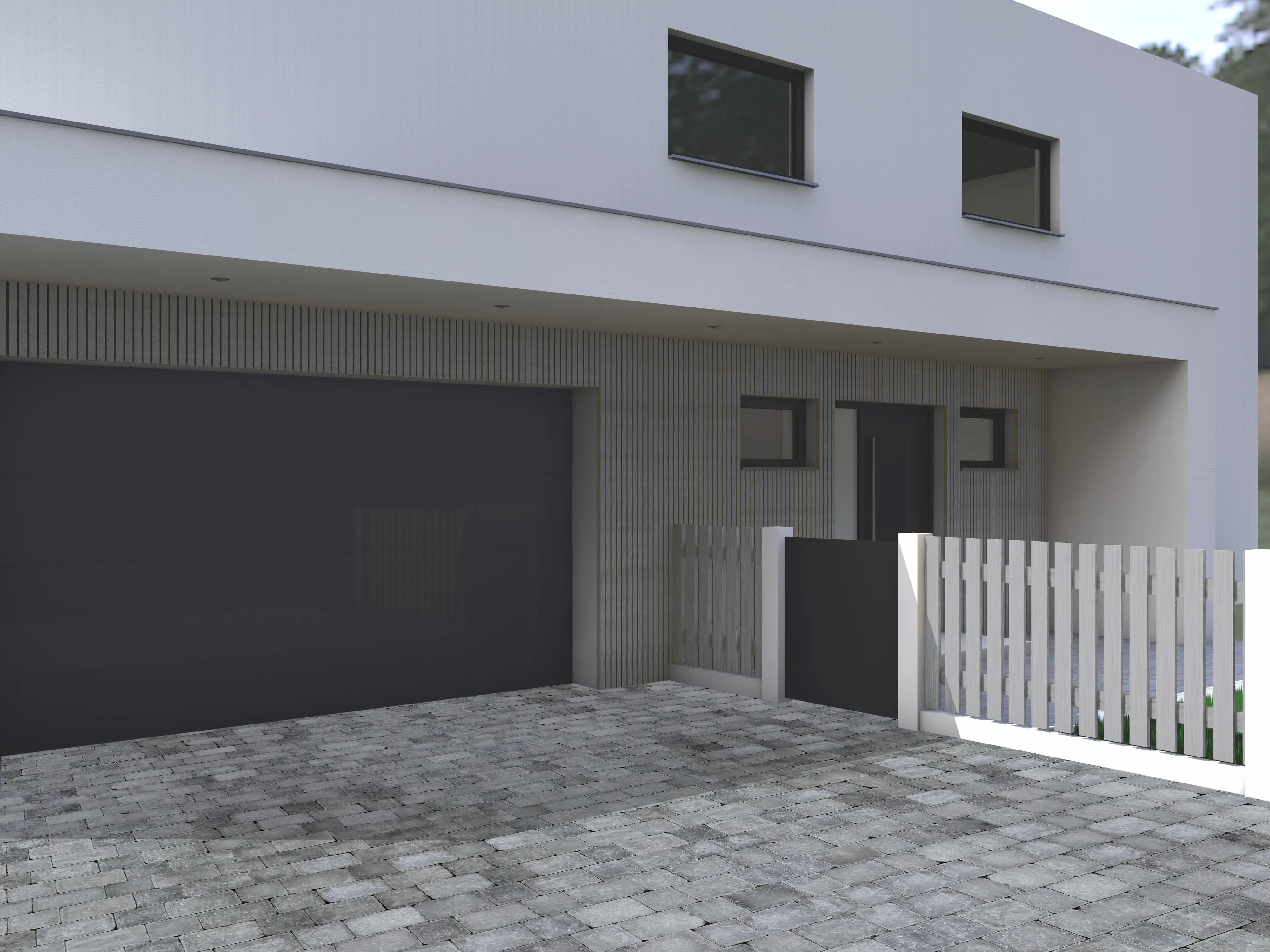 EHL Pflasterstein Verona  Antik 30 x 20 x 7 cm grau-anthrazit-nuanciert