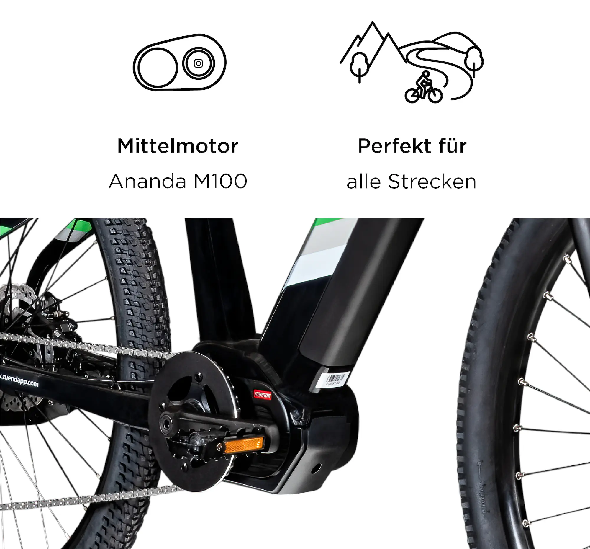 Zündapp E-Bike MTB X900 27,5 Zoll 10-Gang 733 Wh schwarz Zündapp E-Bike MTB X900 27,5 Zoll 10-Gang 733 Wh schwarz