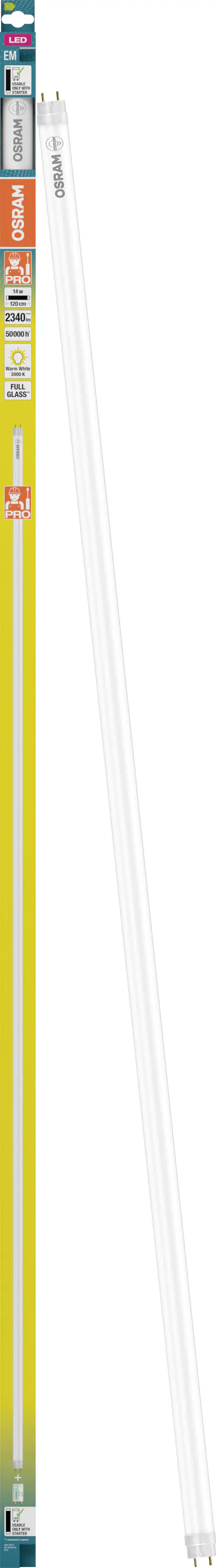 Osram LED Röhre 120 cm G13 14 W warmweiß
