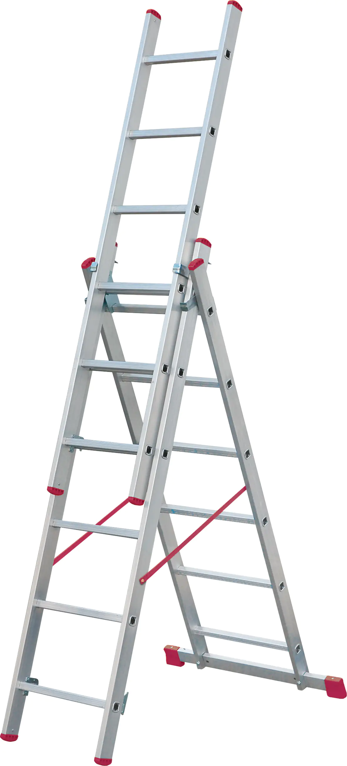 Elkop Mehrzweckleiter 3 x 6 Sprossen, Arbeitshöhe 4,21 m Elkop Mehrzweckleiter 3 x 6 Sprossen, Arbeitshöhe 4,21 m