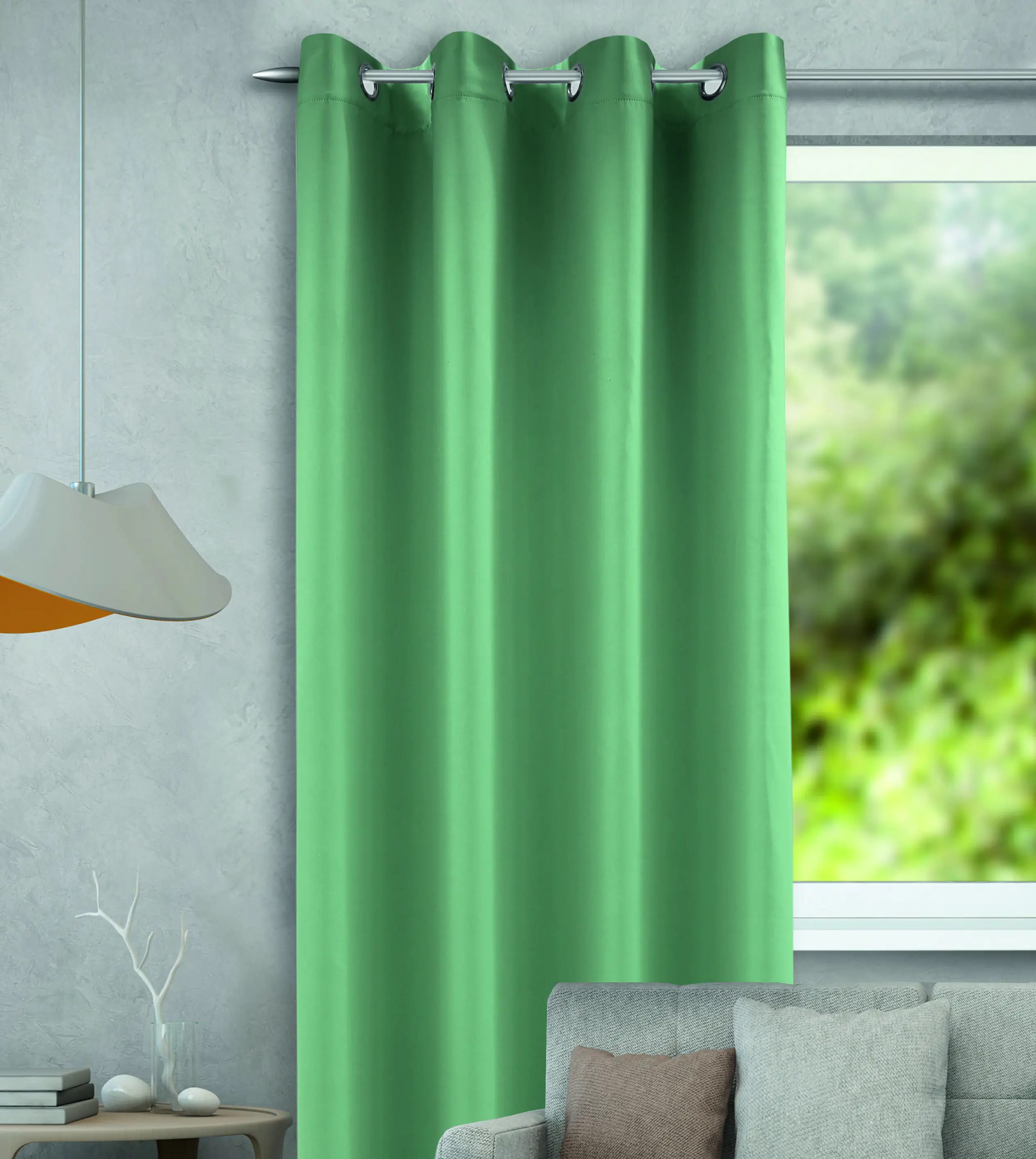 Neusser Collection Ösenschal DimOut Marene salbei, 140 x 245 cm