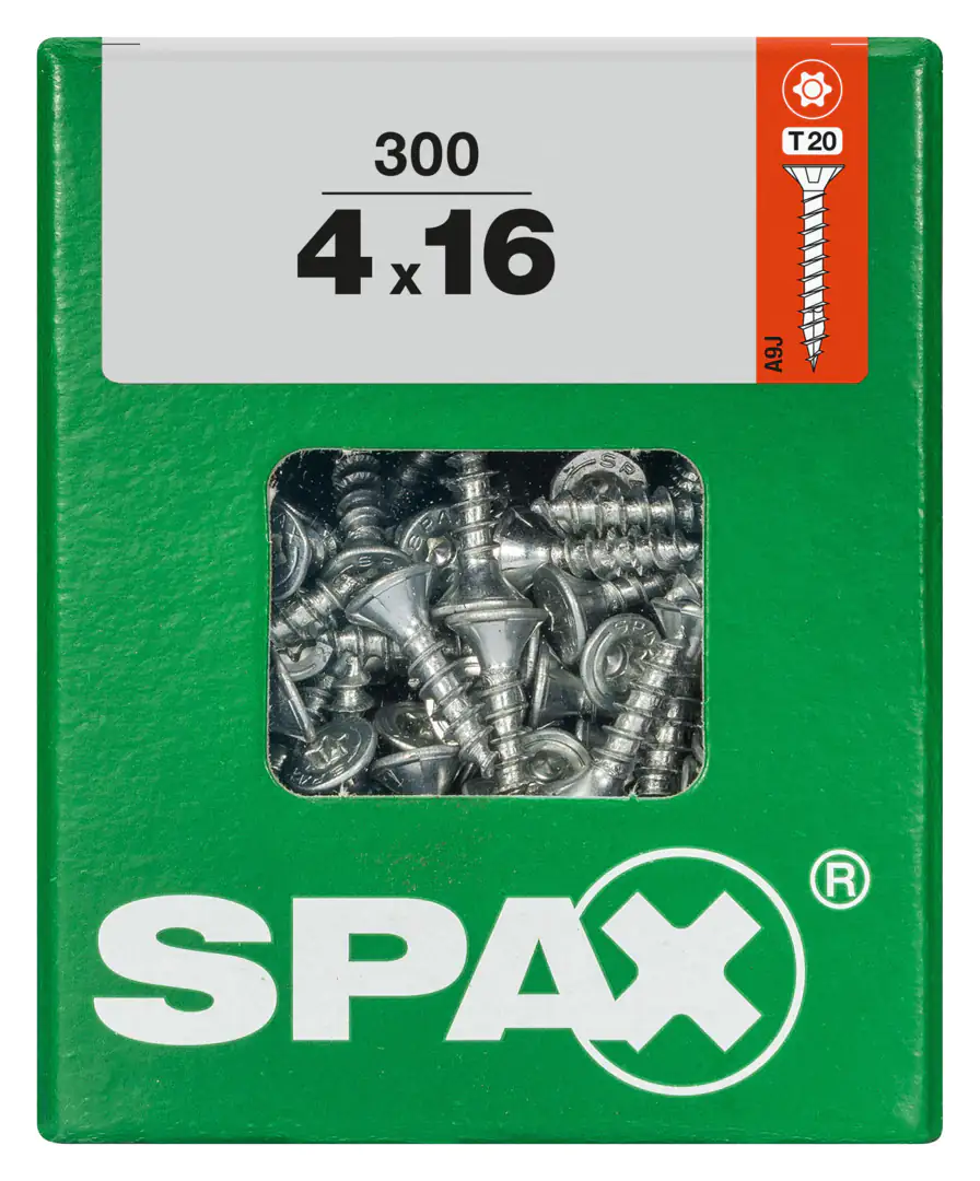Spax Universalschrauben 4.0 x 16 mm TX 20 - 300 Stk.