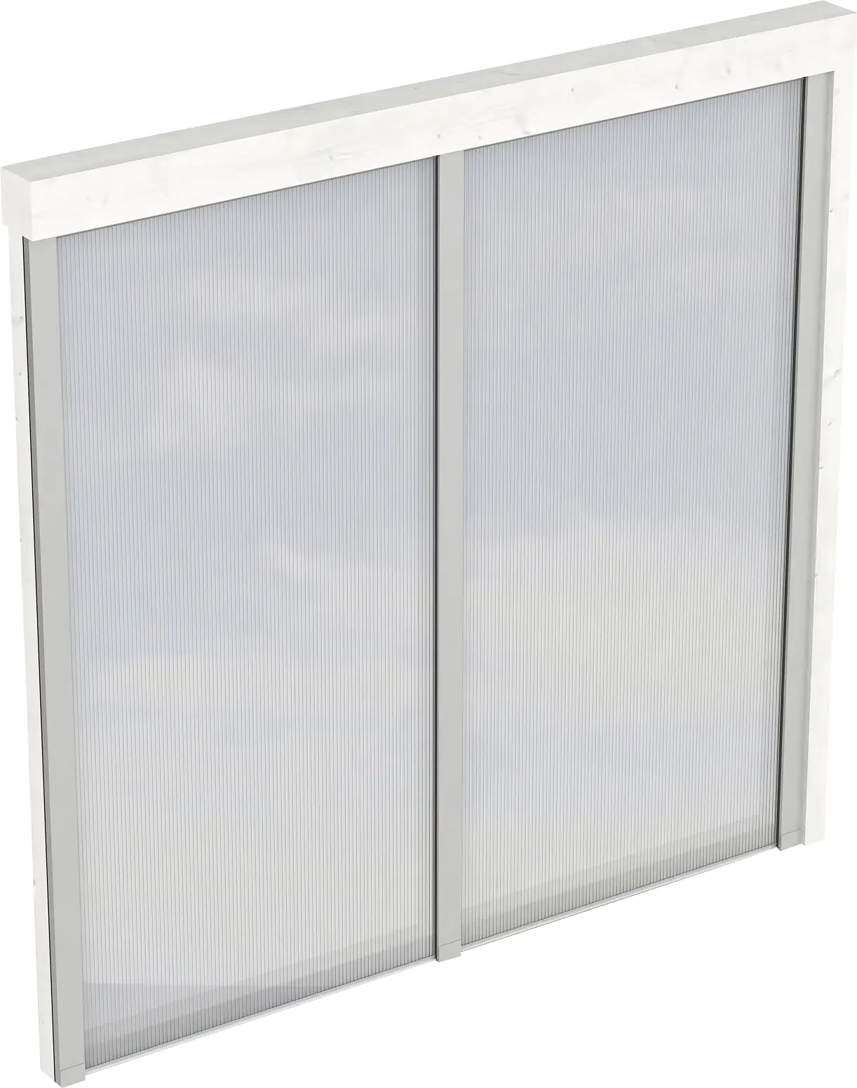 SKAN HOLZ Seitenwand m. Polycarbonatplatten 205 x 200 cm Fichte SKAN HOLZ Seitenwand m. Polycarbonatplatten 205 x 200 cm Fichte