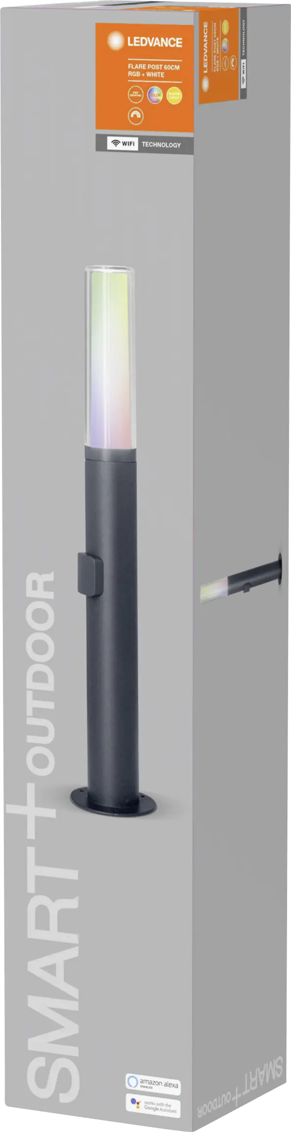 Ledvance LED Außen-Standleuchte Smart+ WiFi Flare dunkelgrau 60 cm