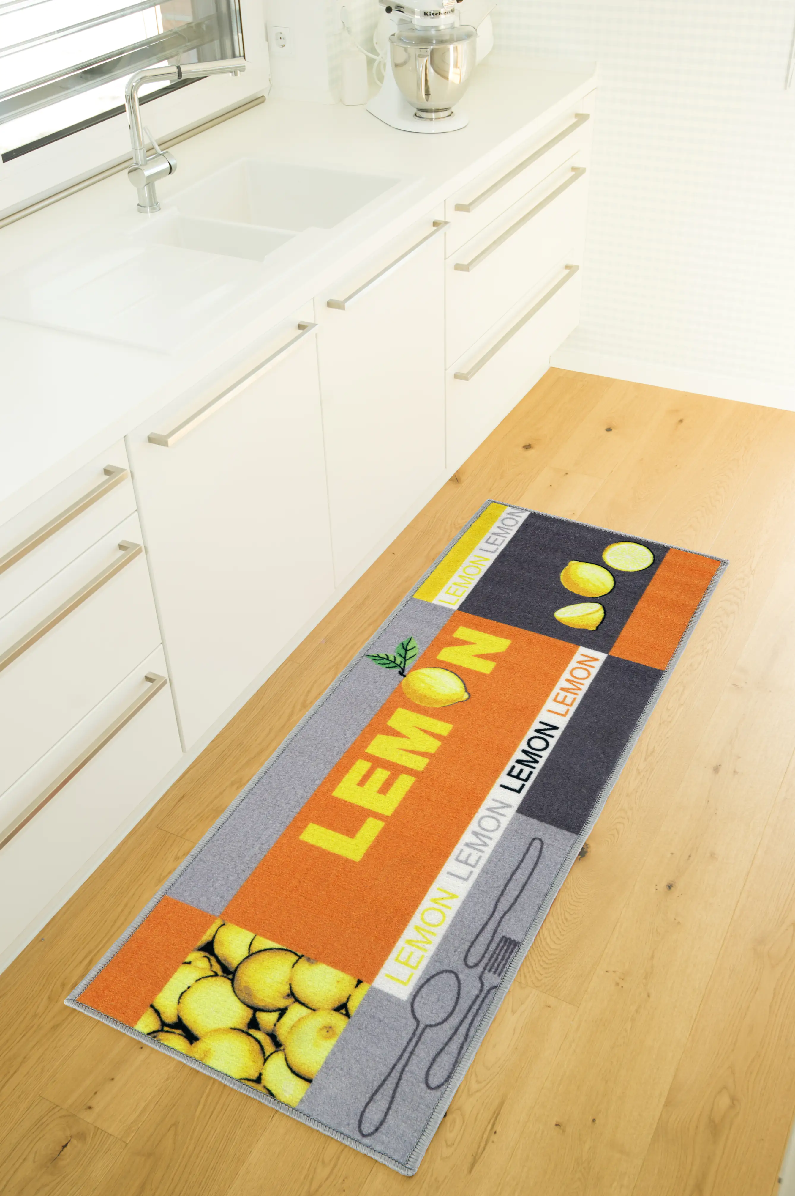 4002398895738_2 Andiamo Küchenläufer Lemon, 50 x 150 cm