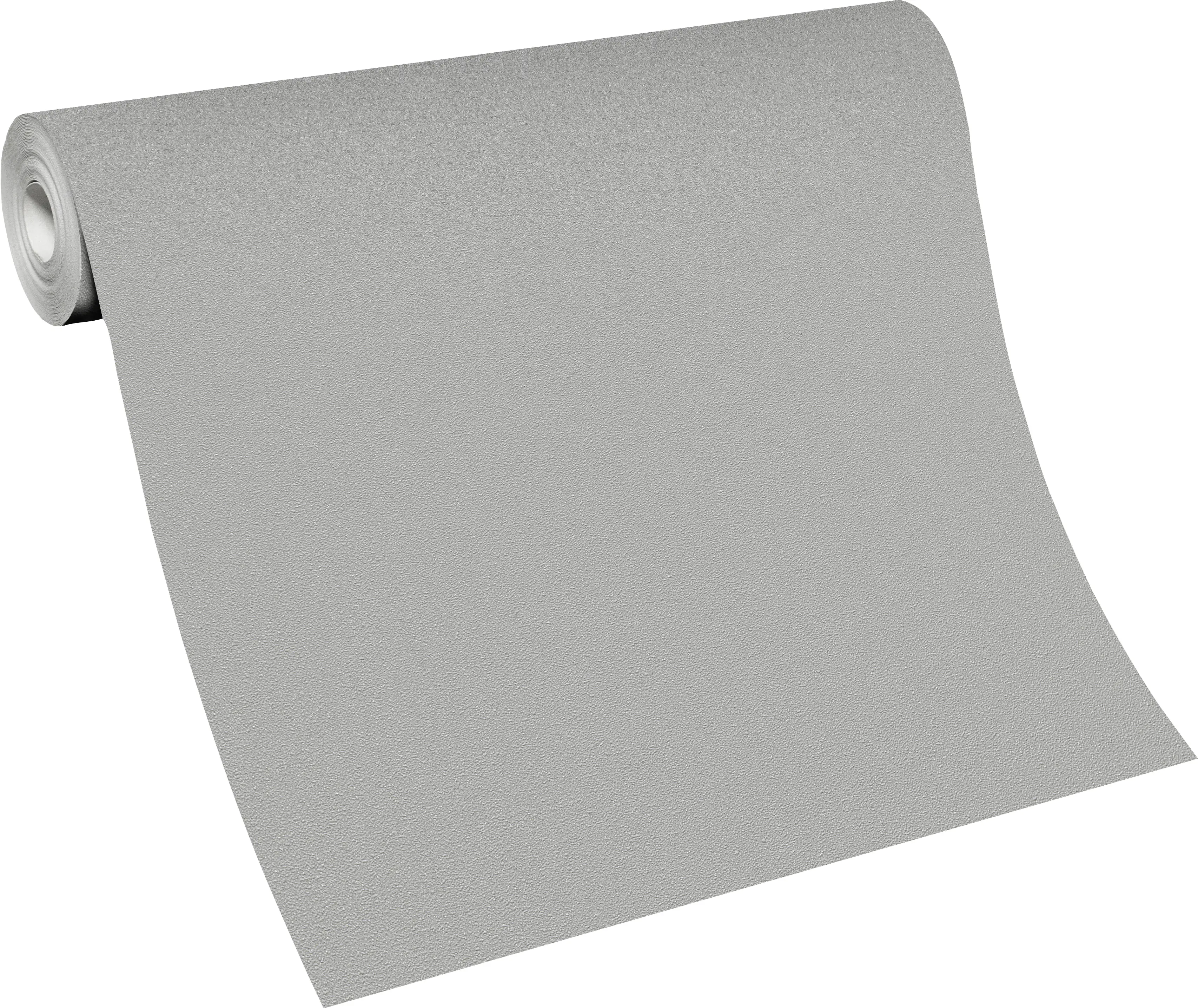 Erismann Vliestapete 02403-20, Uni grau, 10,05 x 0,53 m