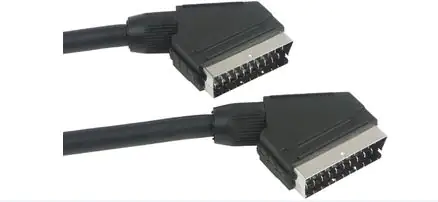Schwaiger Scart Anschlusskabel (Ø 6,8mm) SCA7120 053 schwarz, 1,5m, 1x Scart / 1x Scart