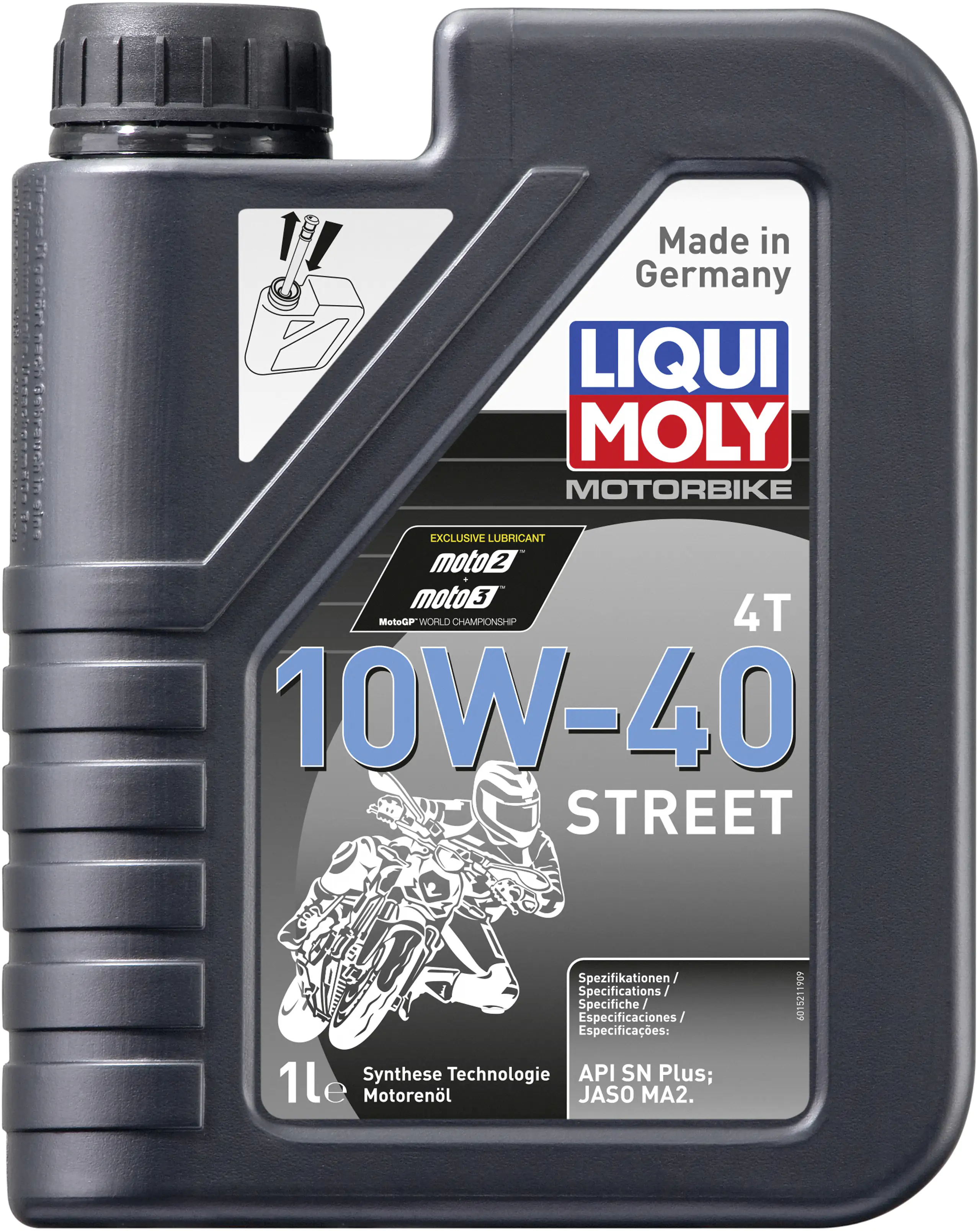 Liqui Moly 4-Takt Motoröl 4T 10W-40 Street 1 L Liqui Moly 4-Takt Motoröl 4T 10W-40 Street 1 L