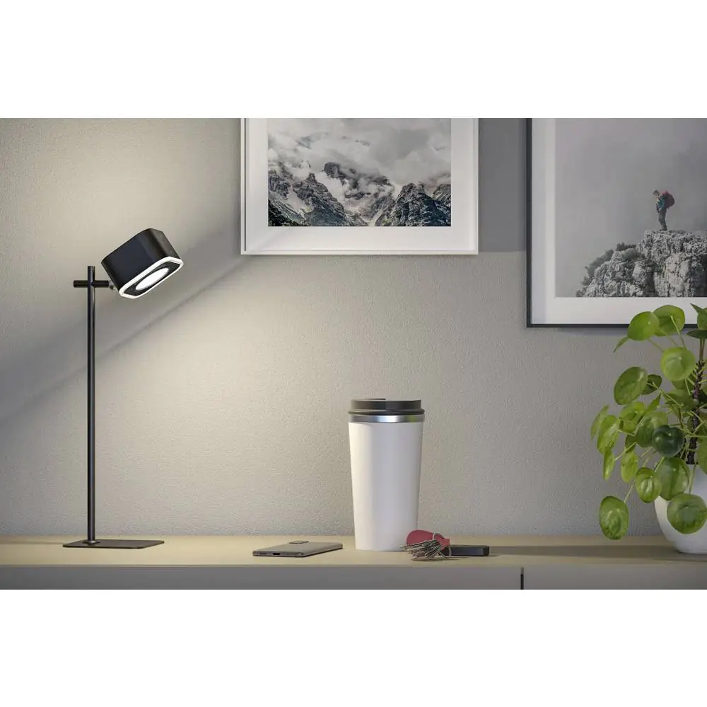 Paulmann LED Akkutischleuchte Varia schwarz dimmbar