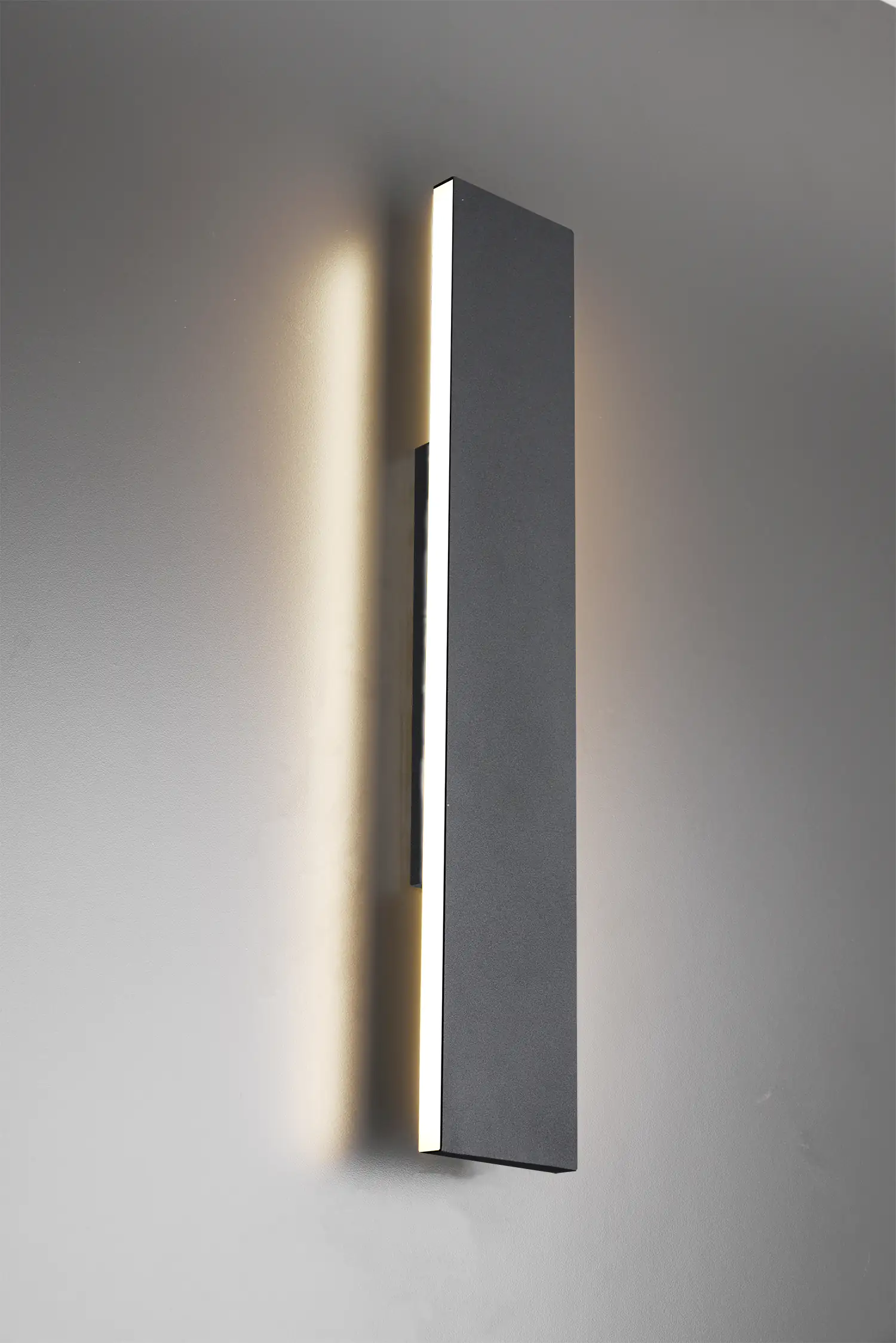 Trio LED Wandleuchte CONCHA anthrazit