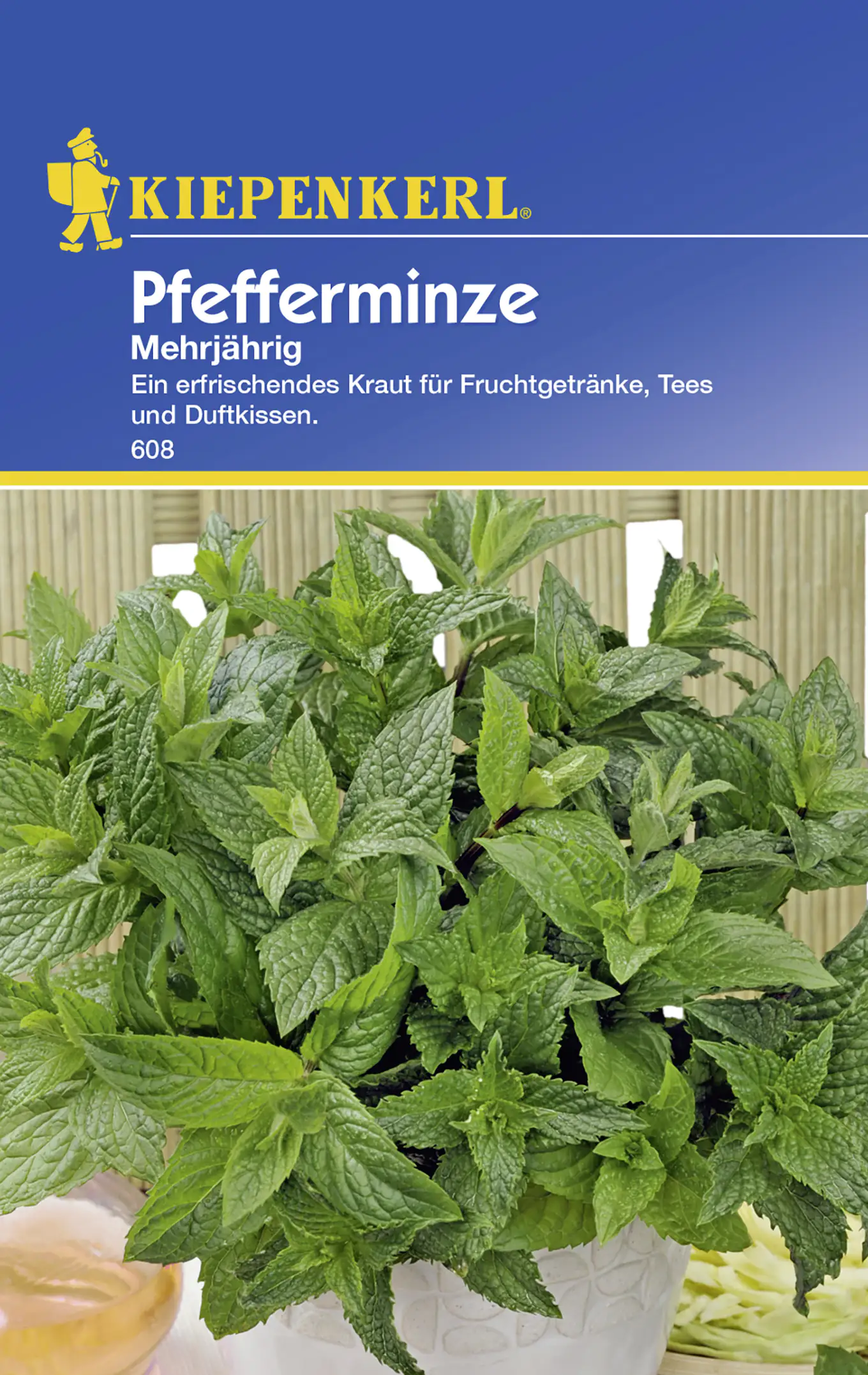 Kiepenkerl Pfefferminze Pfefferminze mehrjährig Mentha piperita, Inhalt