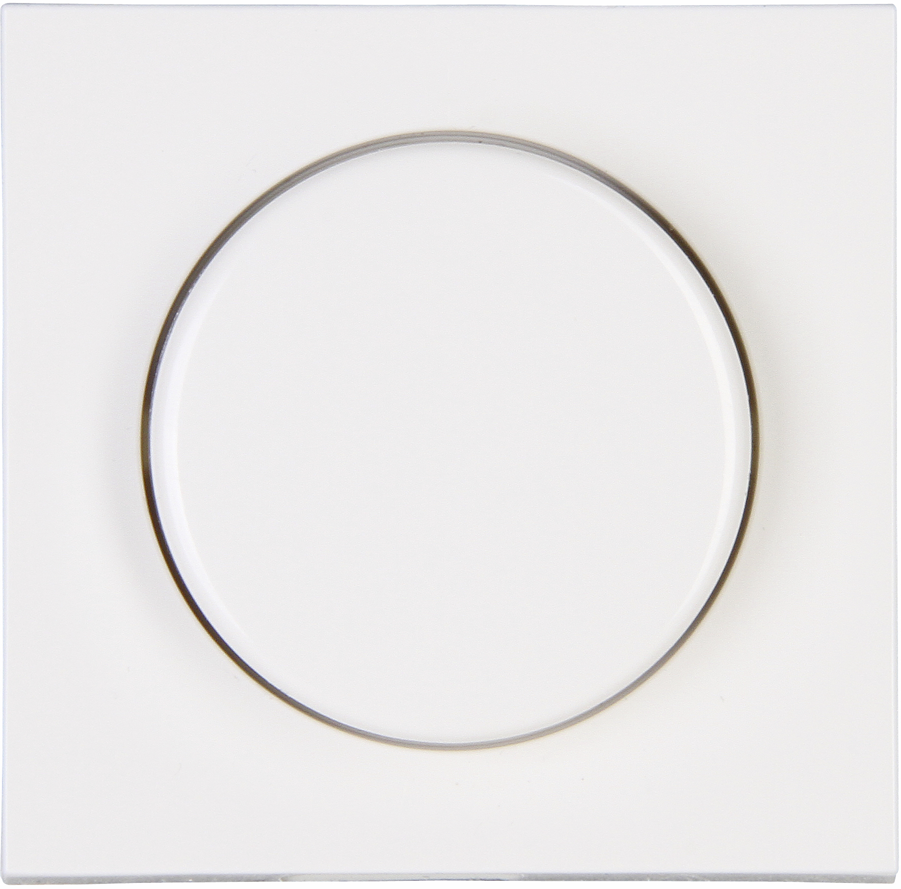 Kopp Abdeckung für Druck- Wechseldimmer Athenis, reinweiß, 490629185