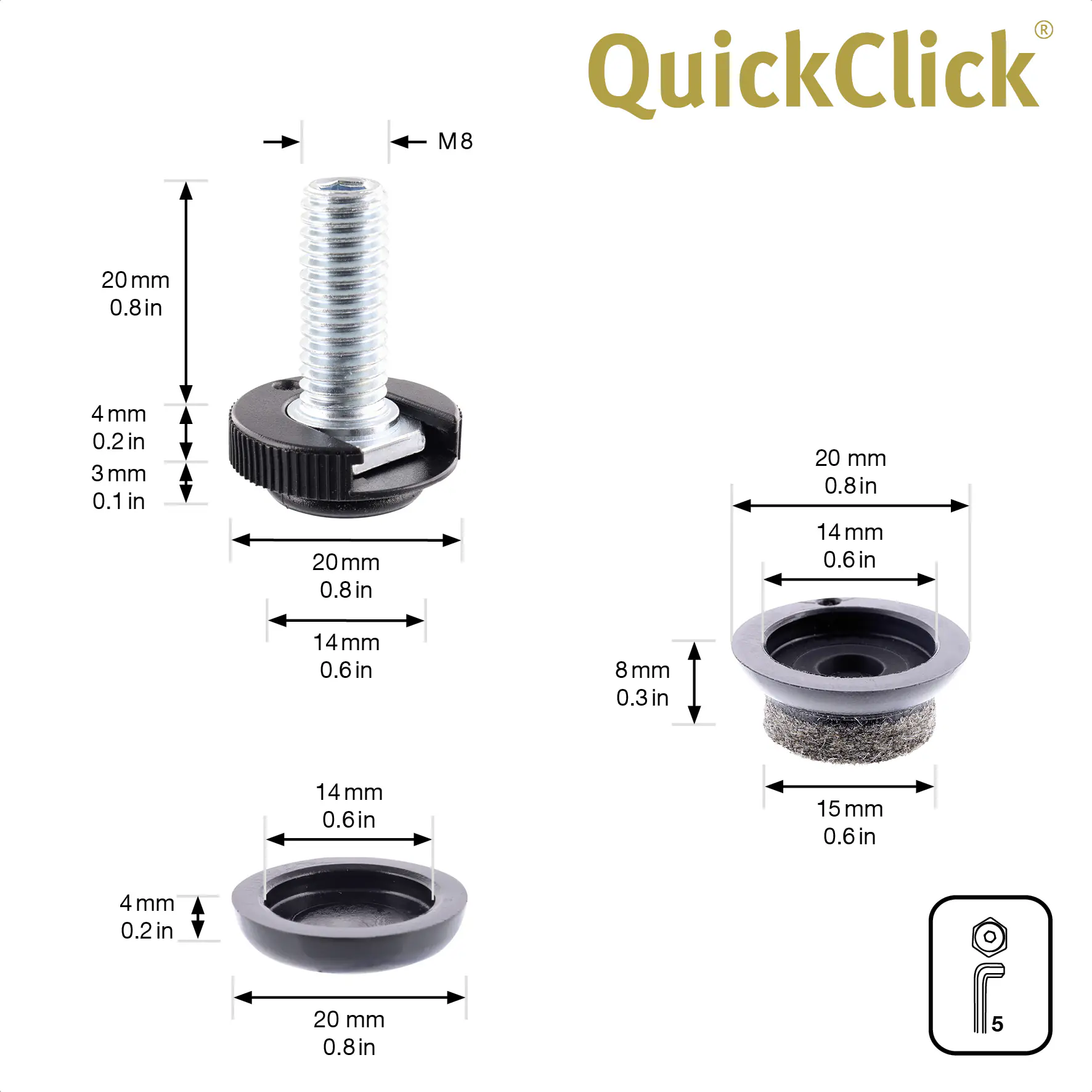 Wagner Möbelfuß Justus Slim Kunststoff Ø 2 x 2 cm schwarz 4 Stück Wagner Möbelfuß Justus Slim Kunststoff Ø 2 x 2 cm schwarz 4 Stück
