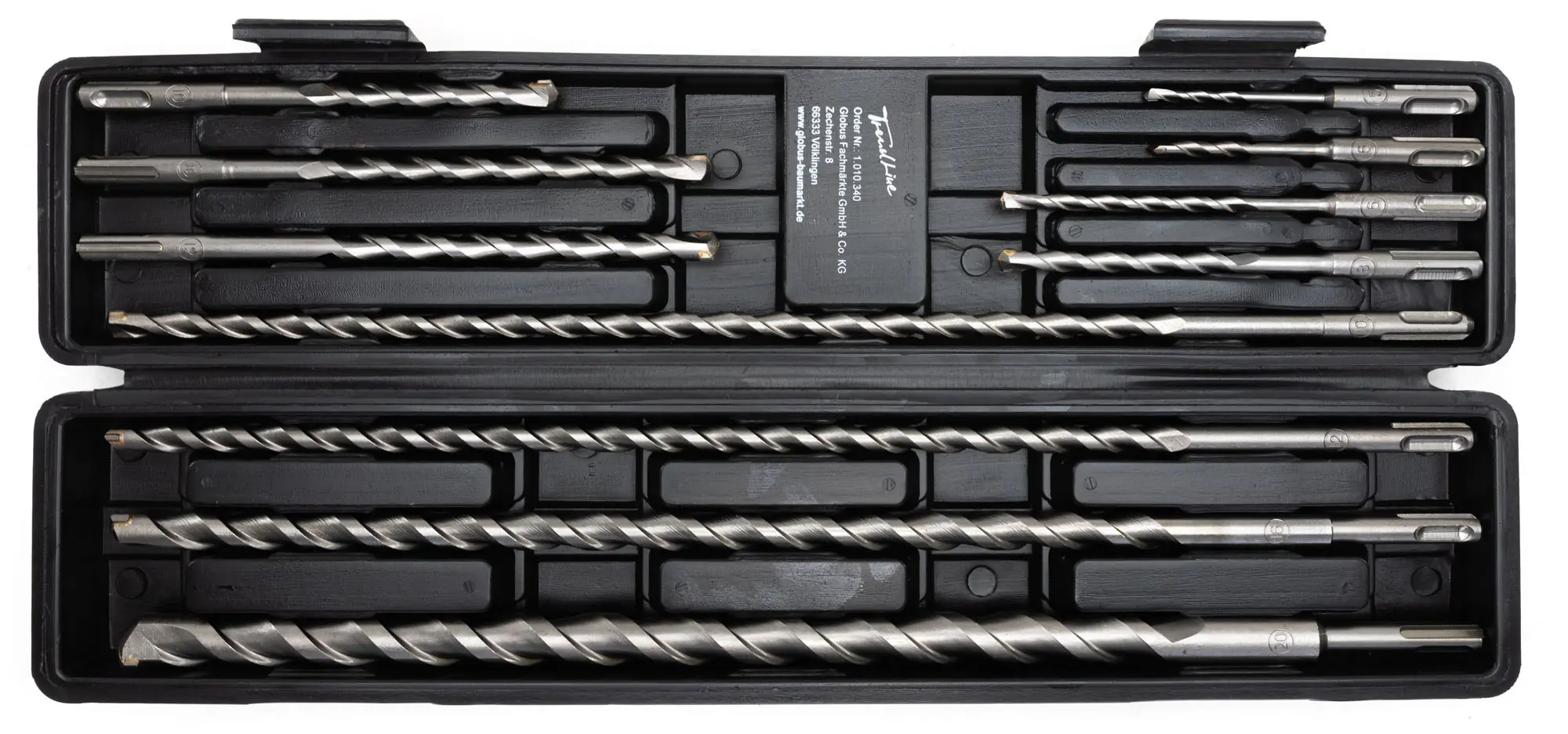 Primaster SDS-Plus Beton- und Durchbruchbohrer Set 11-teilig Ø 5 - 20 mm