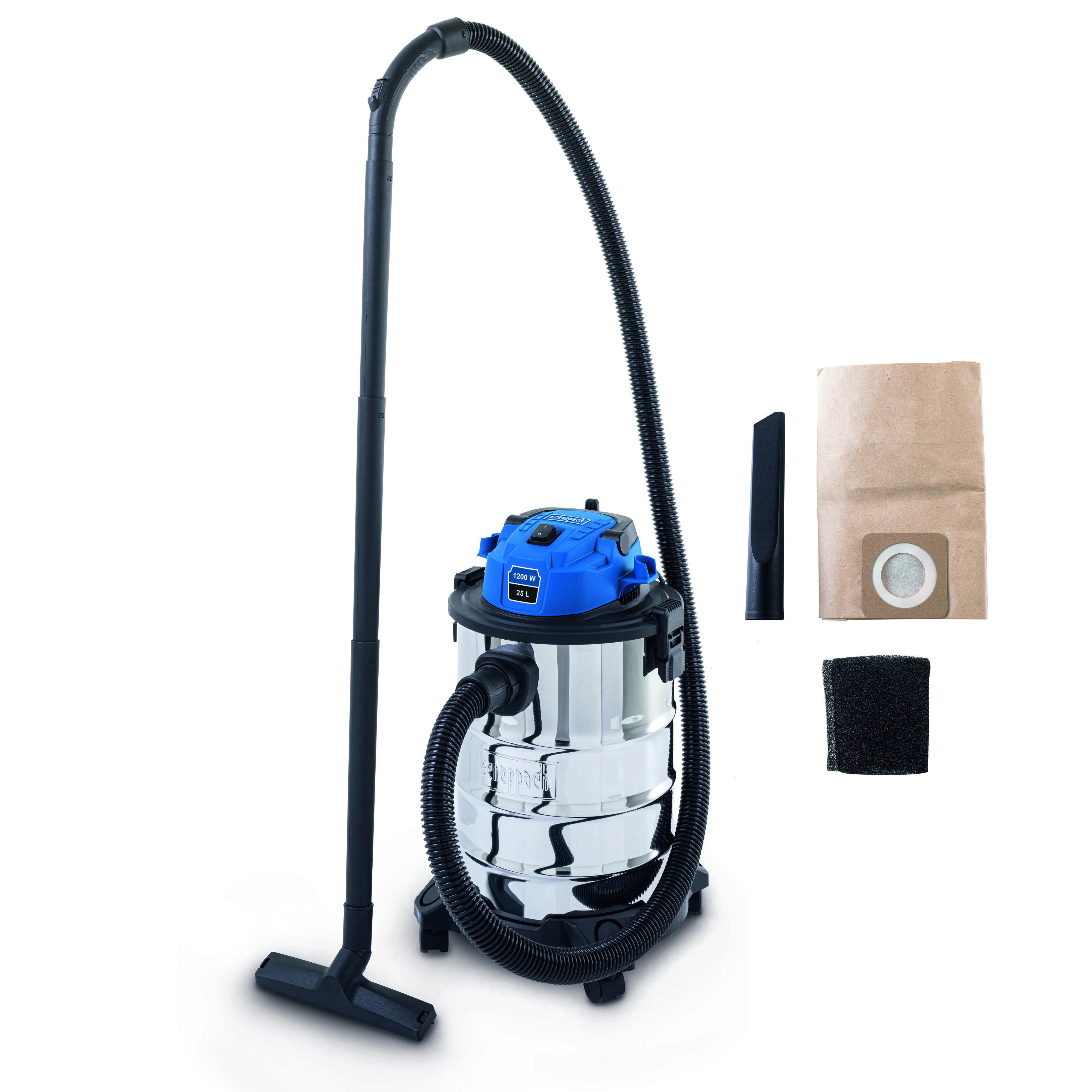 Scheppach Nass-Trockensauger VC25 1200 W 25 Liter