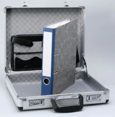 Allit Aktenkoffer Alu Profi Case 16 silber mit Zahlenschloss Allit Aktenkoffer Alu Profi Case 16 silber mit Zahlenschloss