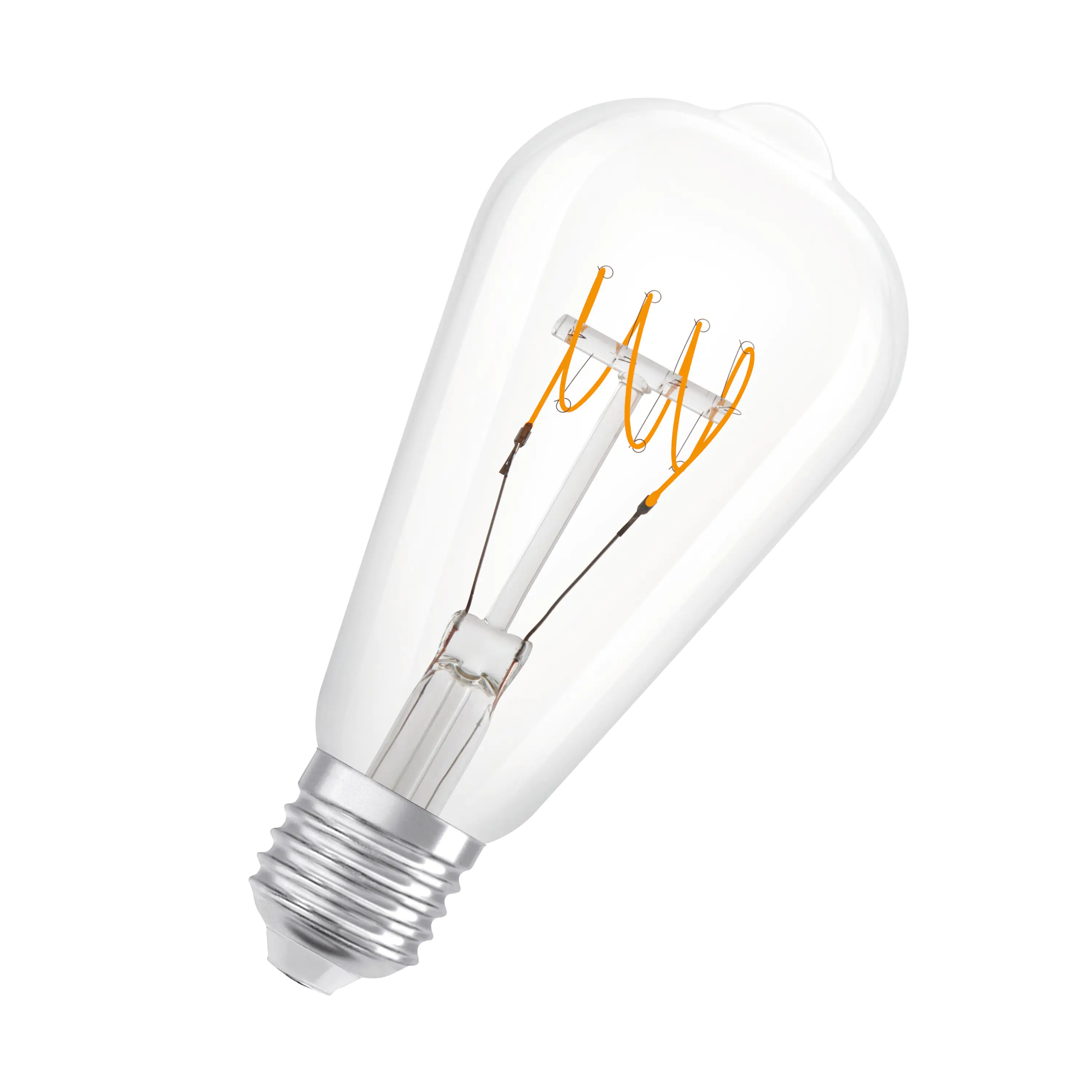 Osram LED Leuchtmittel Edison E27 4,8 W warmweiß klar