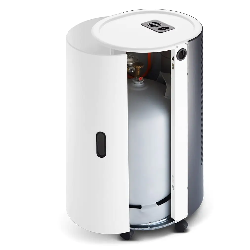 Rowi Gas-Heizofen Blue Flame 4200 Premium 4200 W, ohne Thermostat, weiß