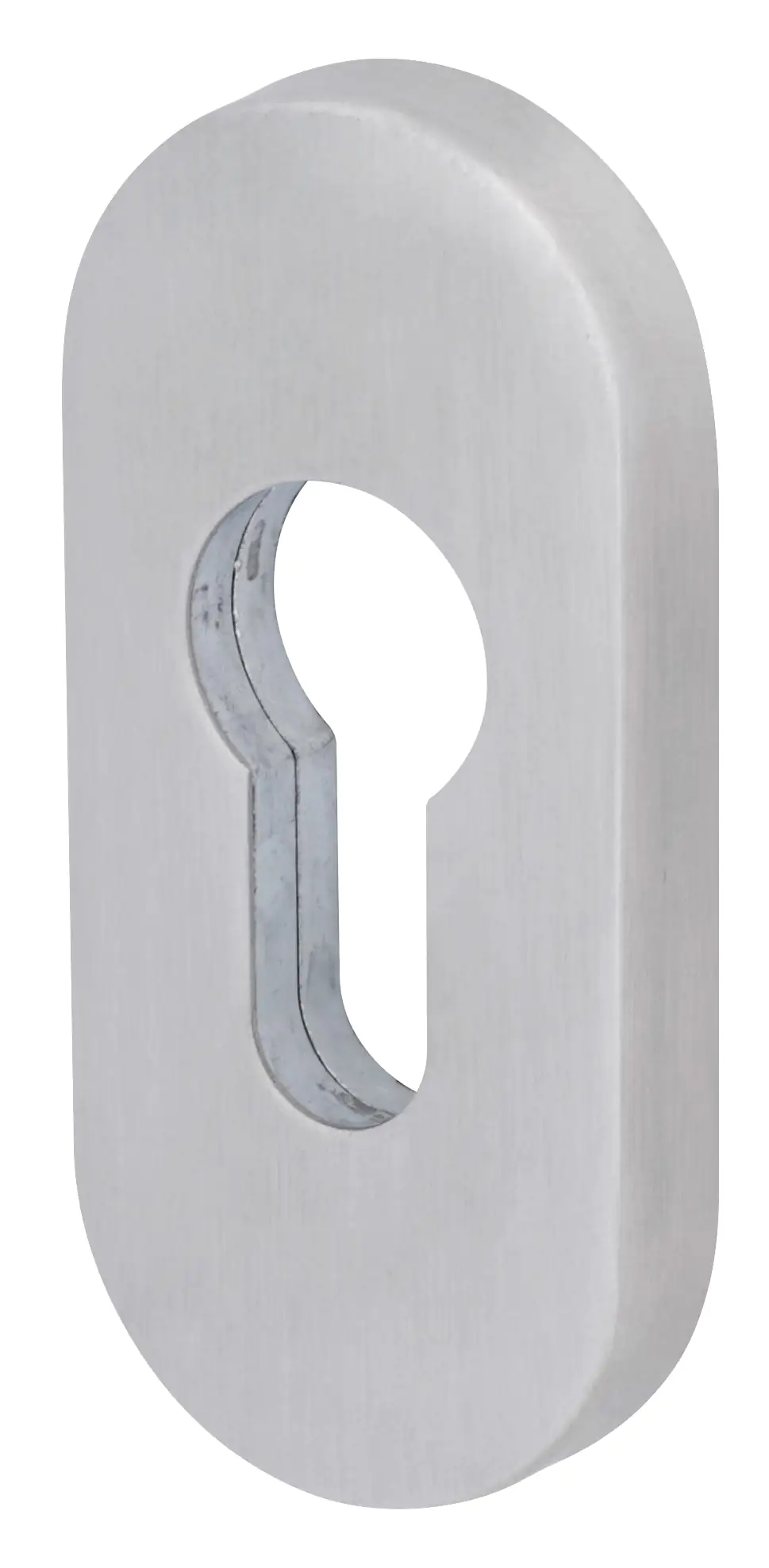 Alpertec Schutzrosette 7,4 x 3,3 cm Edelstahl silber Alpertec Schutzrosette 7,4 x 3,3 cm Edelstahl silber