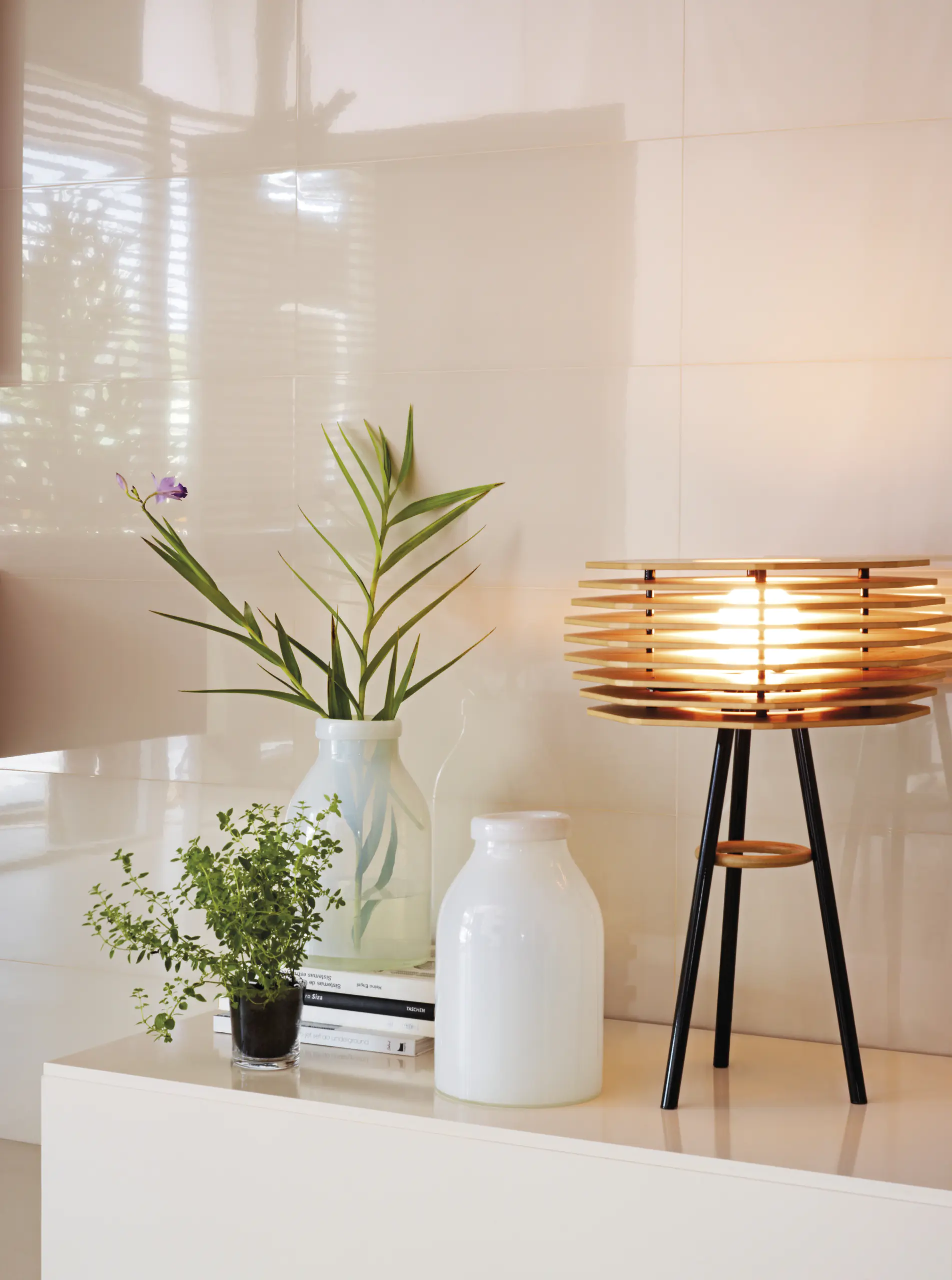 Wandfliese Polaris 20 x 50 cm weiß glanz Wandfliese Polaris 20 x 50 cm weiß glanz