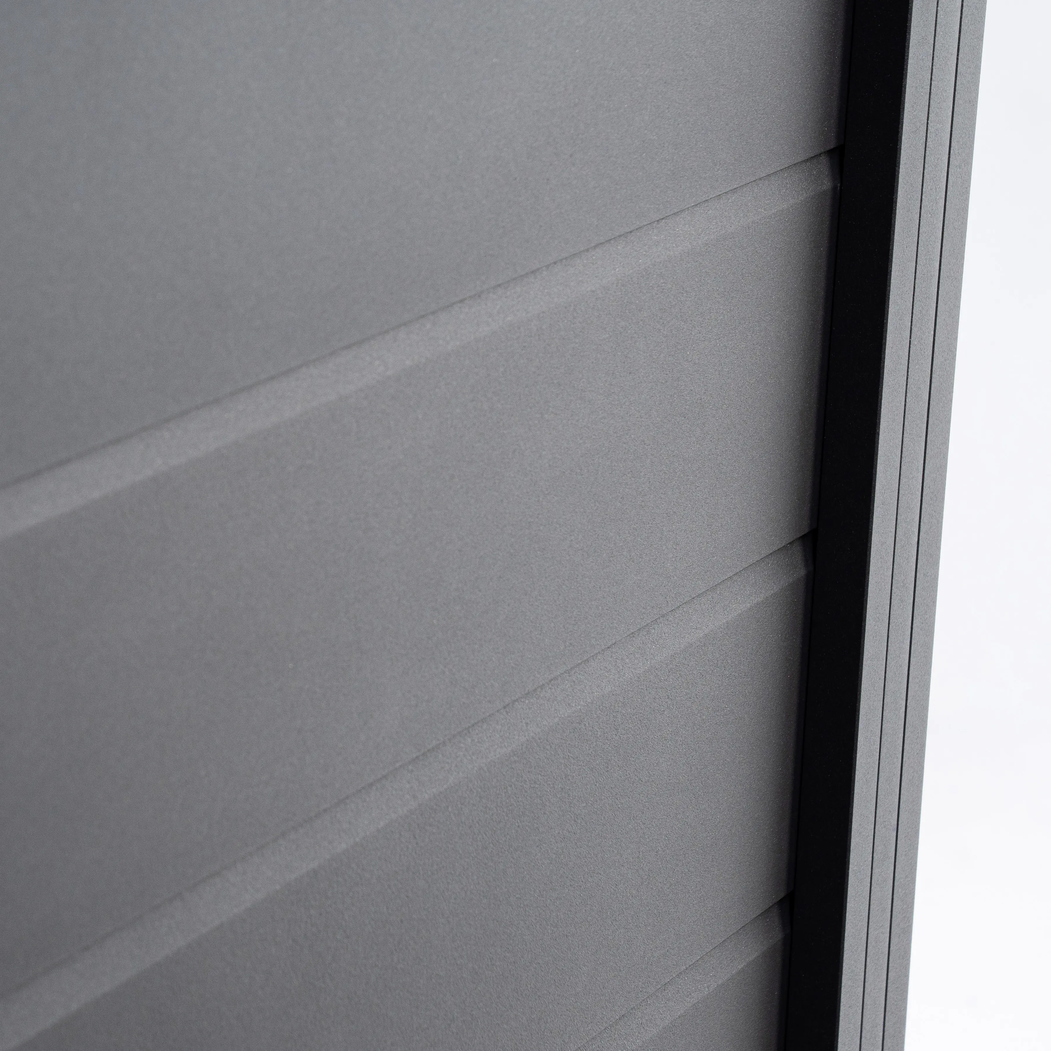 Ambiente Alu-Zaun Erweiterungsset Paneel 150 grau 187 x 244,2 cm 