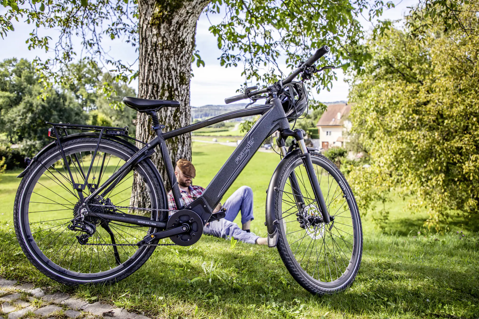 Fischer E-Bike Trekking Viator 6.0i Herren 28 Zoll 10-Gang 504 Wh grau Fischer E-Bike Trekking Viator 6.0i Herren 28 Zoll 10-Gang 504 Wh grau