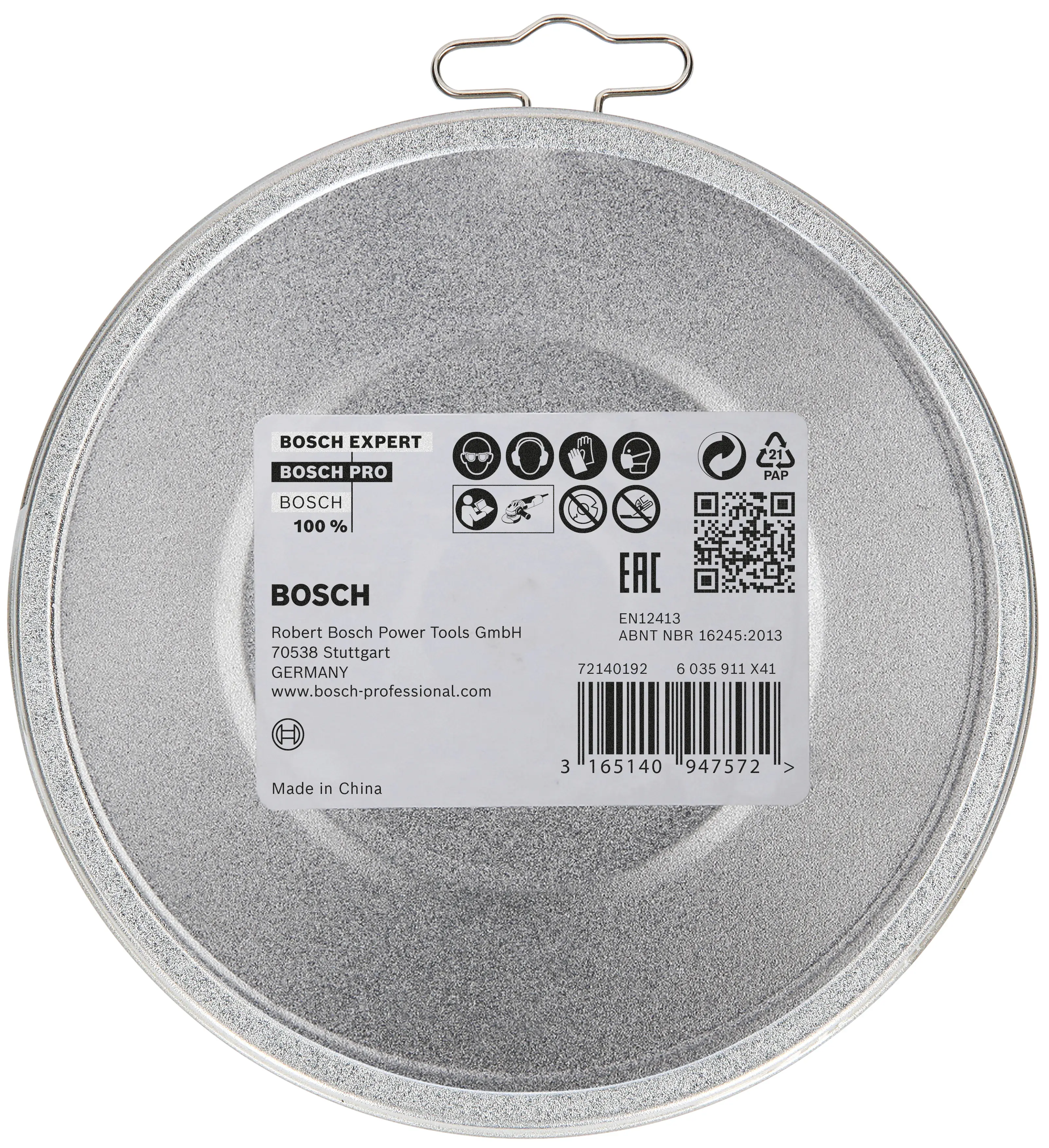 Bosch PRO X-Lock Trennscheibe Stainless Steel and Metal 125 x 22,23 x 1 mm gerade 10-teilig