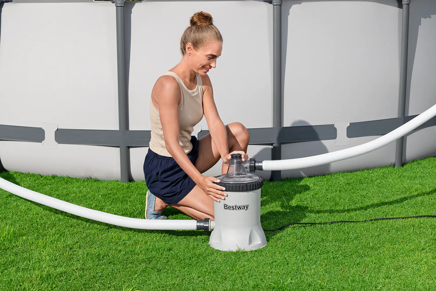 Bestway Polysphere Filterpumpe 110 W 5,6 m³/h Bestway Polysphere Filterpumpe 110 W 5,6 m³/h