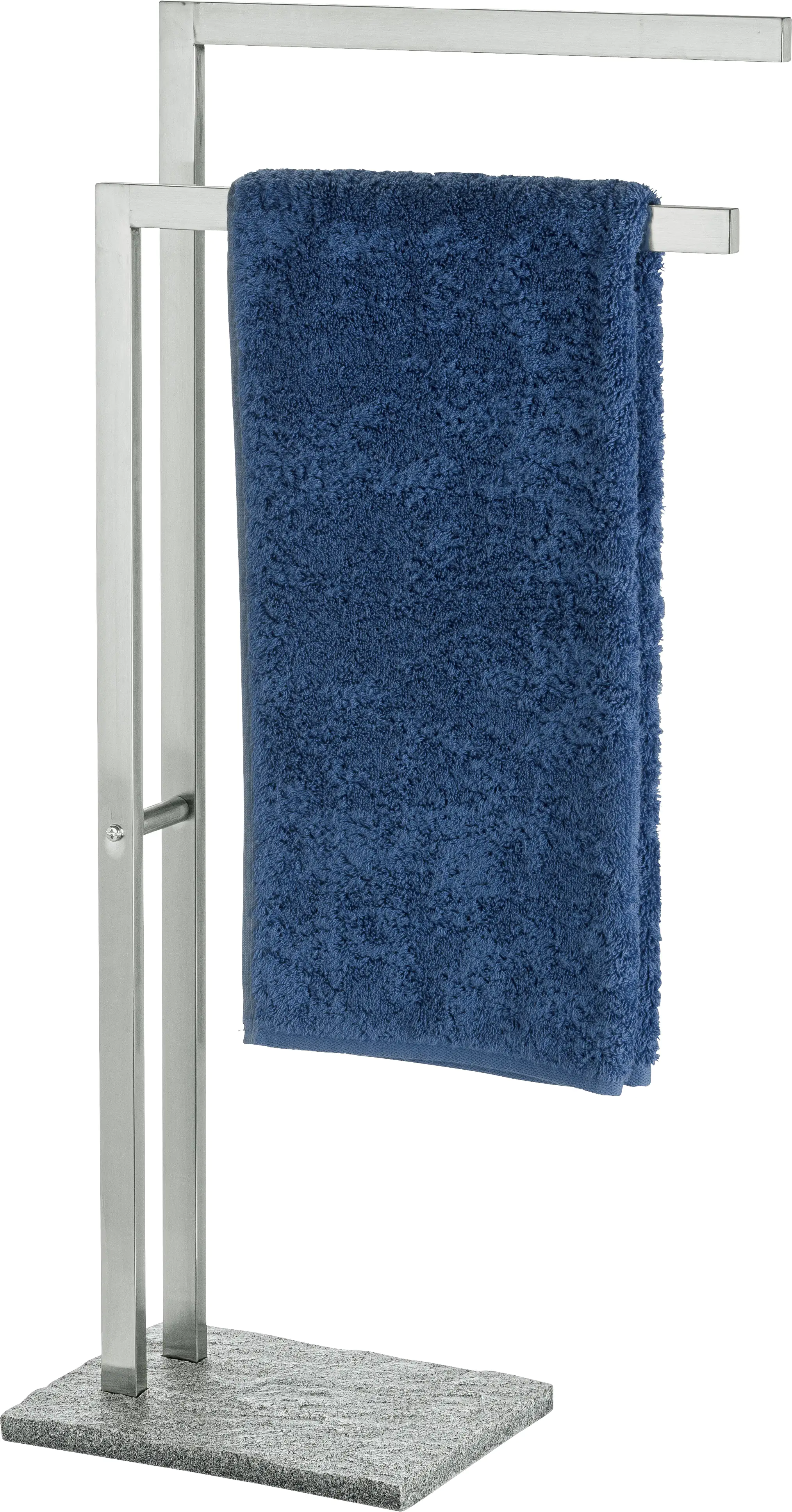 Wenko Handtuch- und Kleiderständer Granit 2-armig