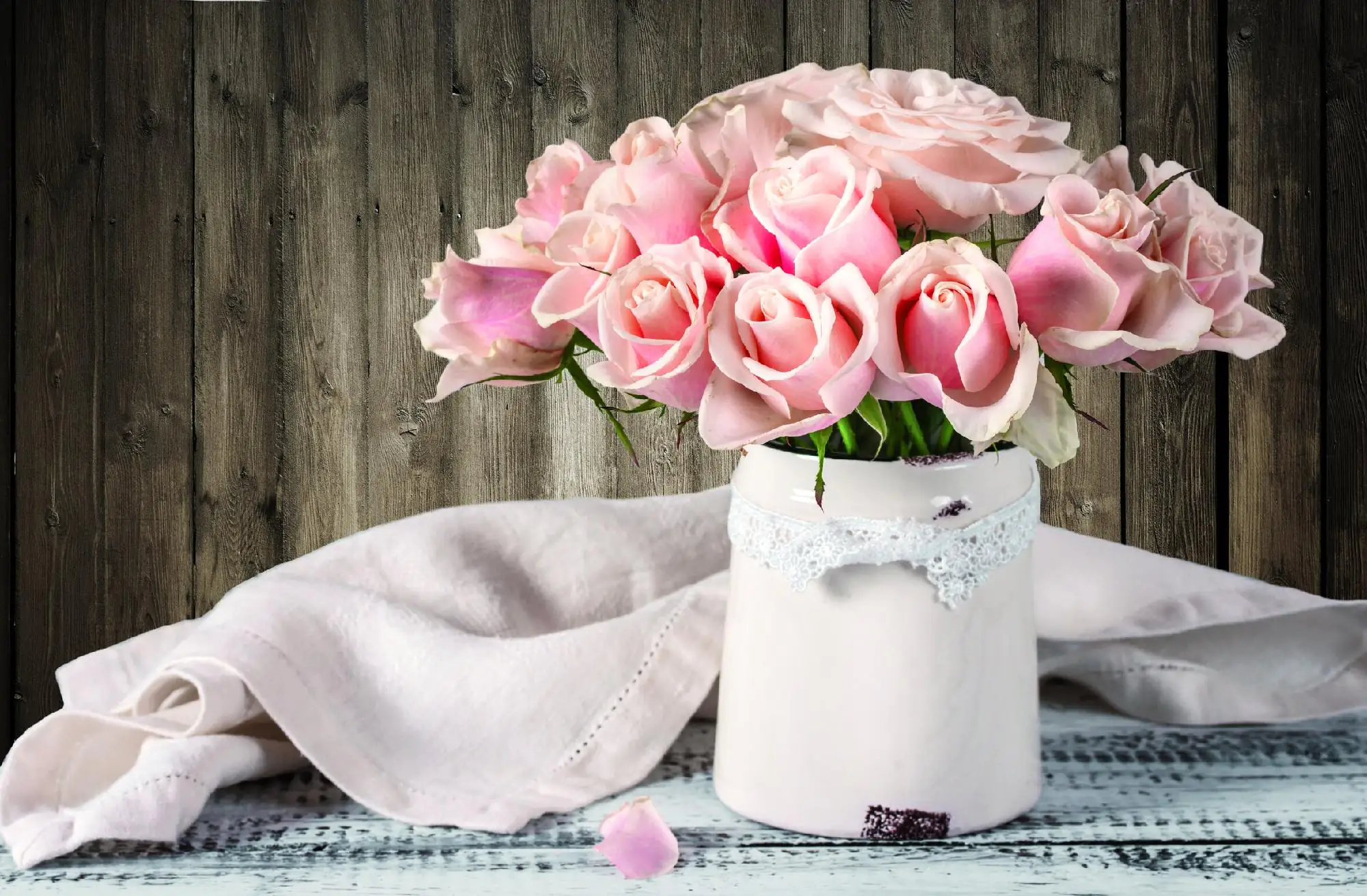 Deco-Canvas Bild - Pink Bouquet 116 x 76 cm Deco-Canvas Bild - Pink Bouquet 116 x 76 cm