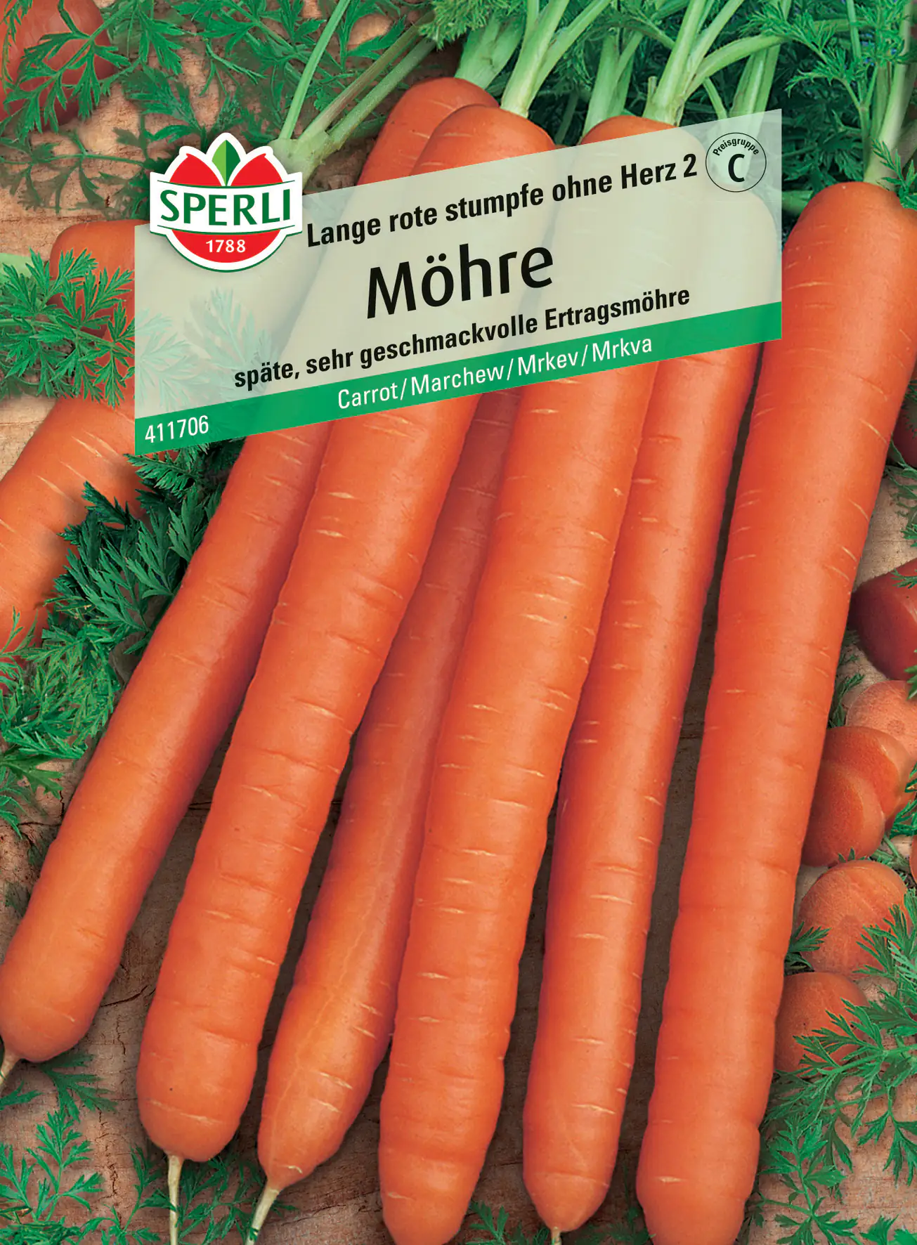 Sperli 81723 Semi Di Carota Bio 'Orsetto Invernale' - Varietà Tardiva Ideale Per La Conservazione, Lunga Durata, Seme Per 6 Metri - 3