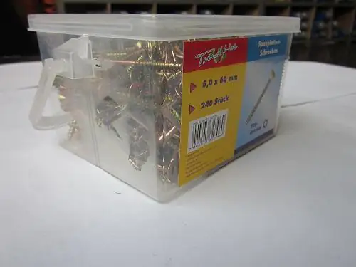 Trendline Spanplattenschrauben, TORX 5,0 x 60 mm, gelb/vernickelt 240 Stück