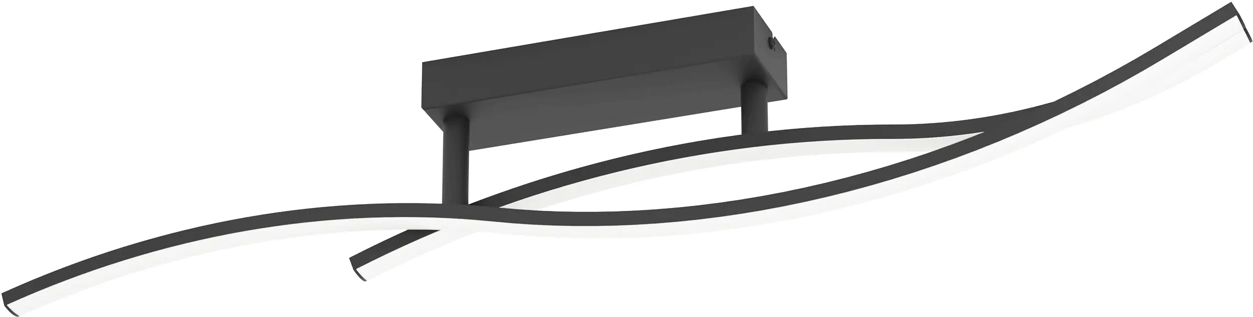 Eglo LED Deckenleuchte Grisolia 12W,1500 lm, 3000K ,ww, Stahl, Kunststoff