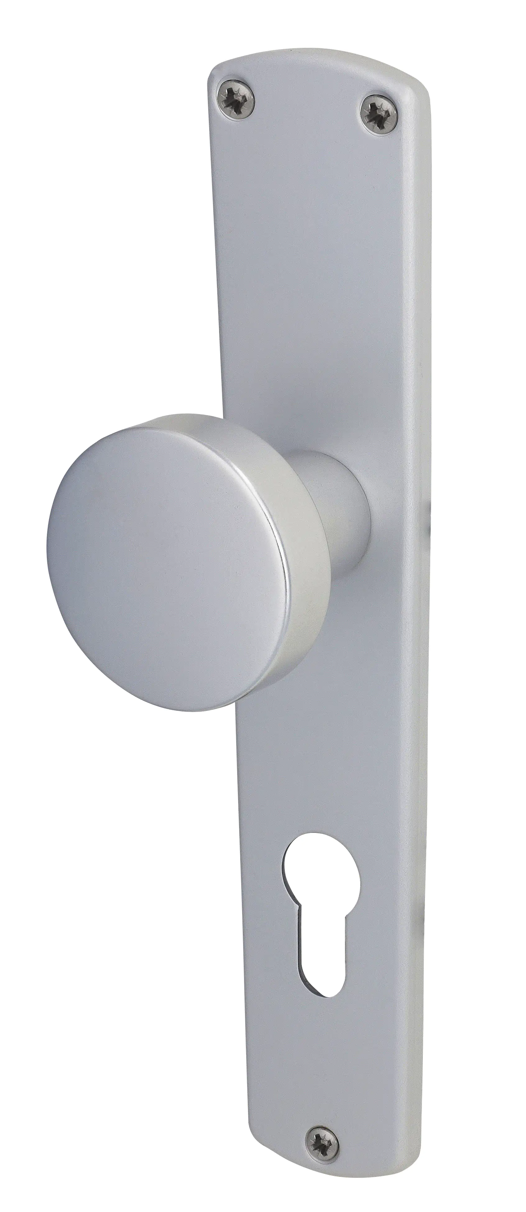 Alpertec PZ-Knopflangschild Phil Aluminium silber abgerundet Alpertec PZ-Knopflangschild Phil Aluminium silber abgerundet