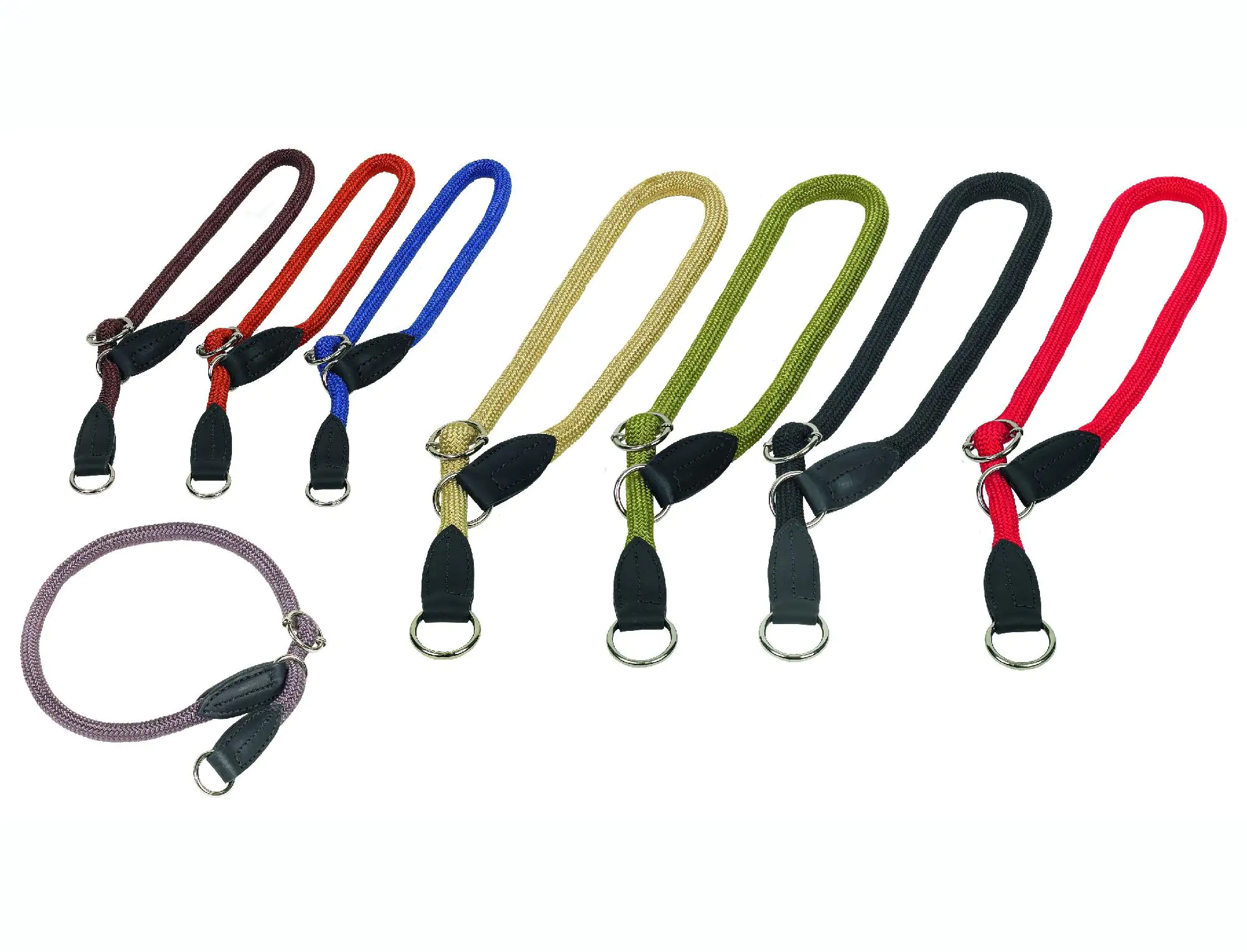 Nobby Halsband mit Stoppring Fun Royal schwarz