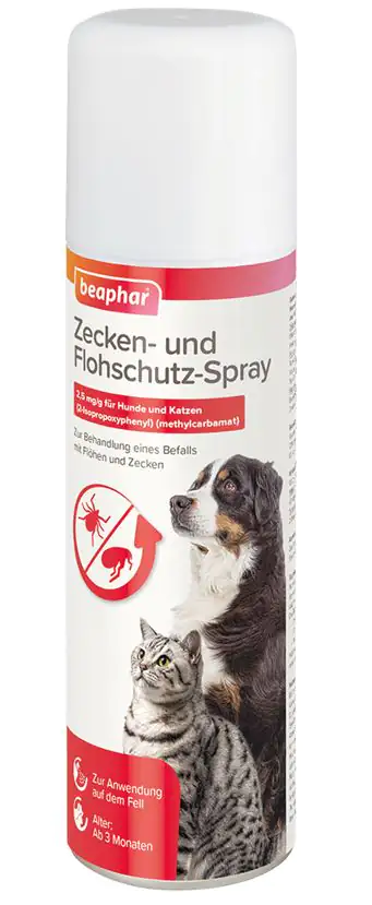 Beaphar Zecken- und Flohschutz-Spray 0,25 l Beaphar Zecken- und Flohschutz-Spray 0,25 l