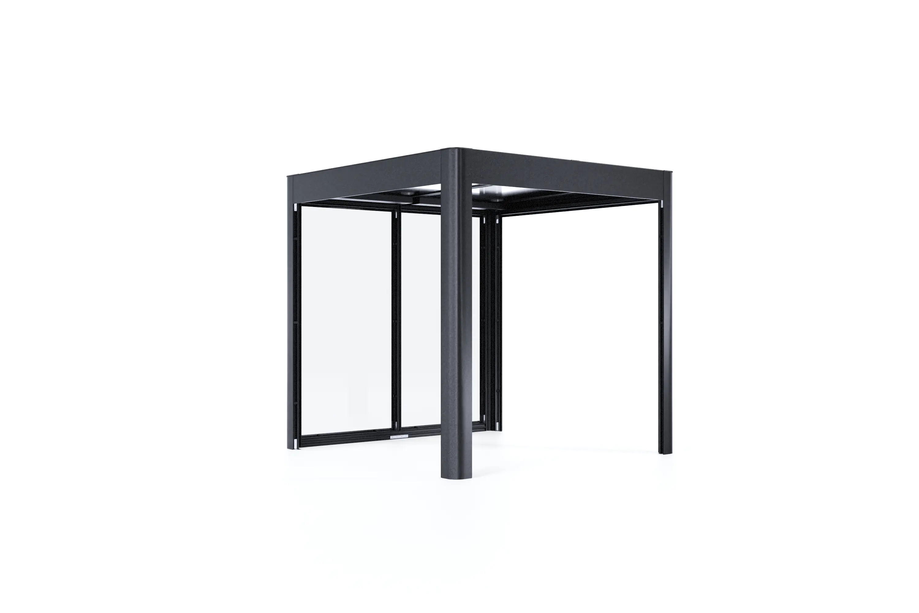 SunElements SunCover Gartenhaus Infinity 2.2 233 x 233 cm anthrazit-metallic