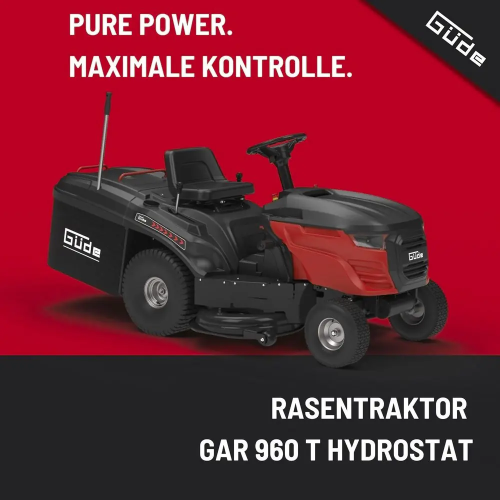 Güde Rasentraktor GAR 960 T Hydrostat 96 cm Schnittbreite