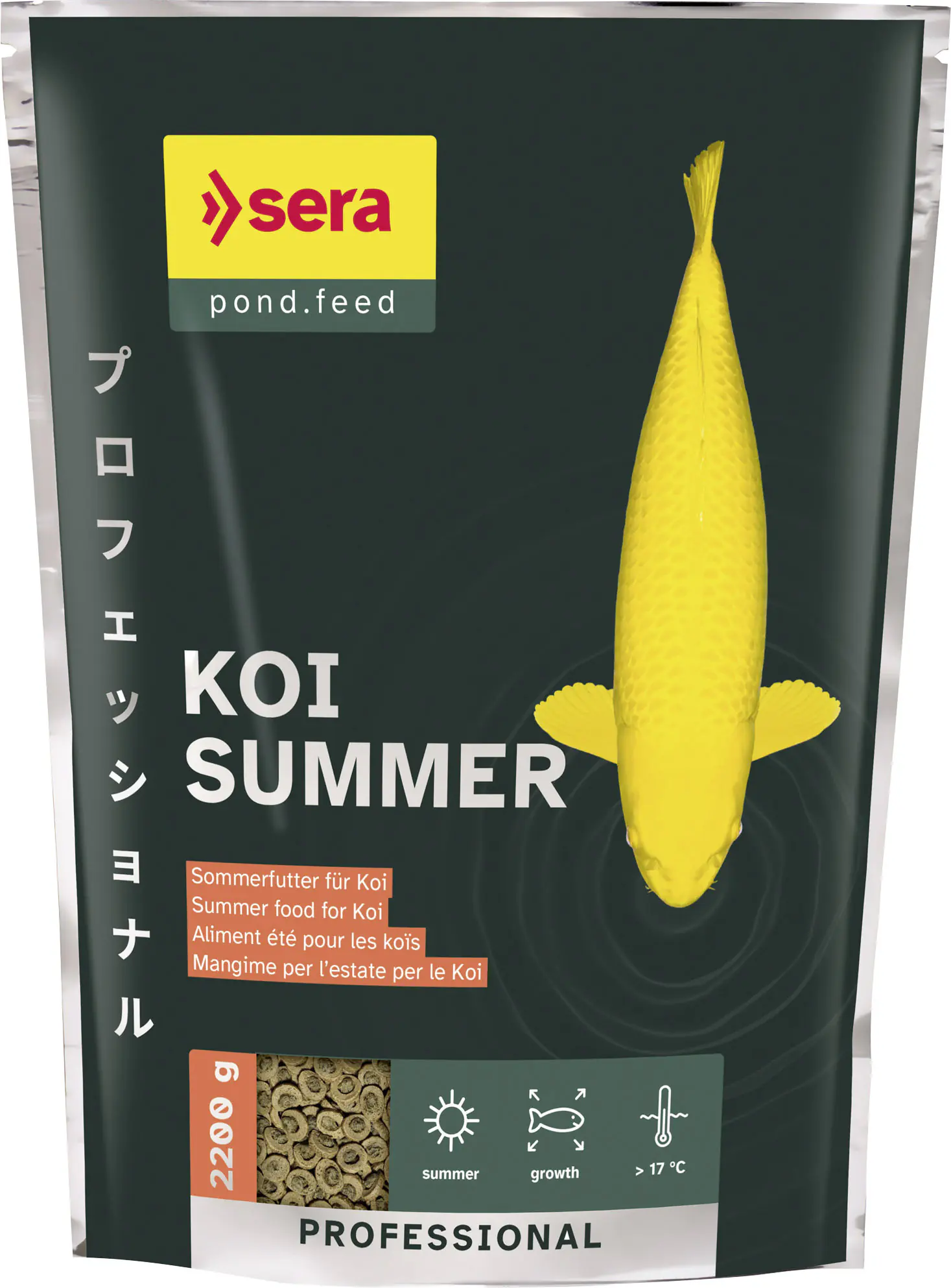 Sera Koifutter Professional Summer 2,2 kg