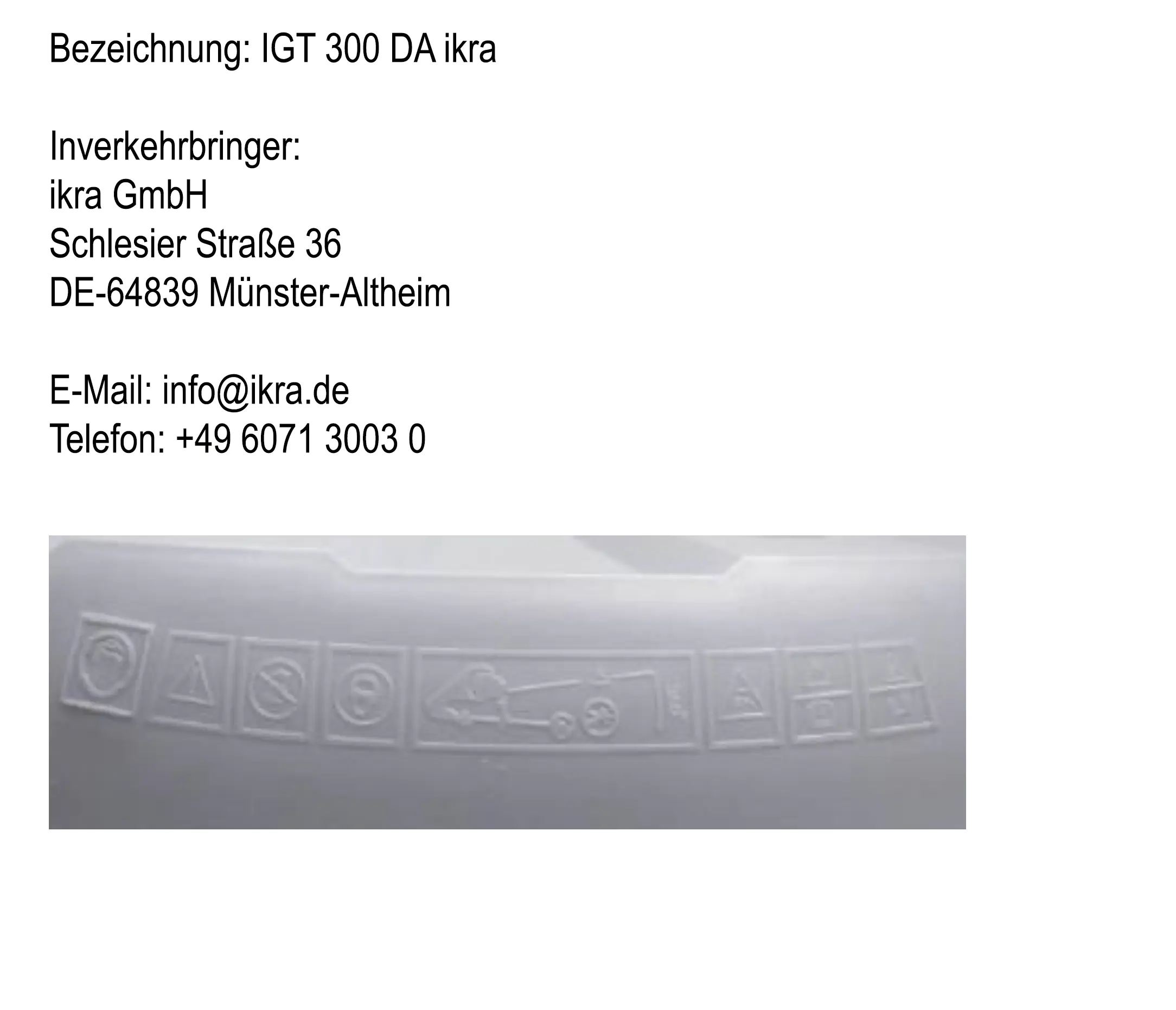 Ikra Elektro Rasentrimmer IGT 300 DA 25 cm Schnittkreis Ikra Elektro Rasentrimmer IGT 300 DA 25 cm Schnittkreis