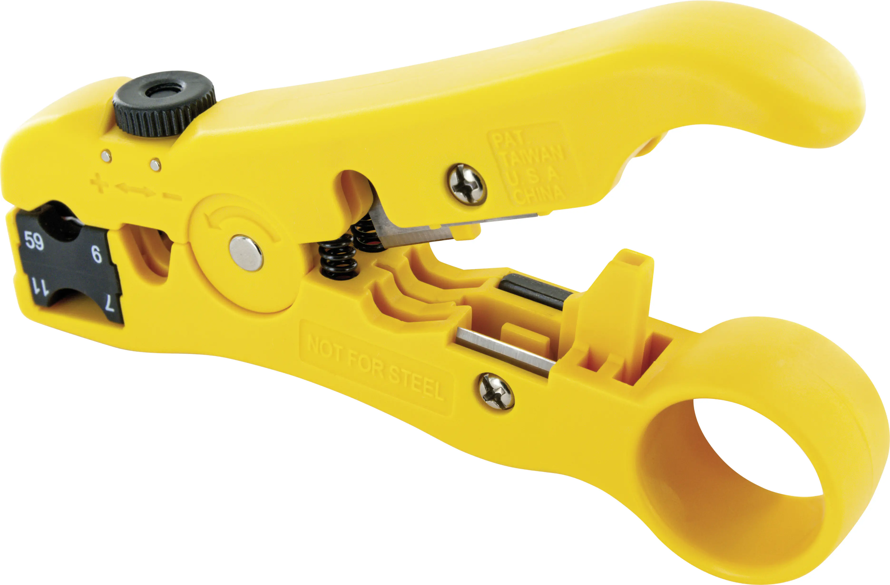 Schwaiger Abisolierwerkzeug ABI212 531 universal, für Rund- und Flachkabel