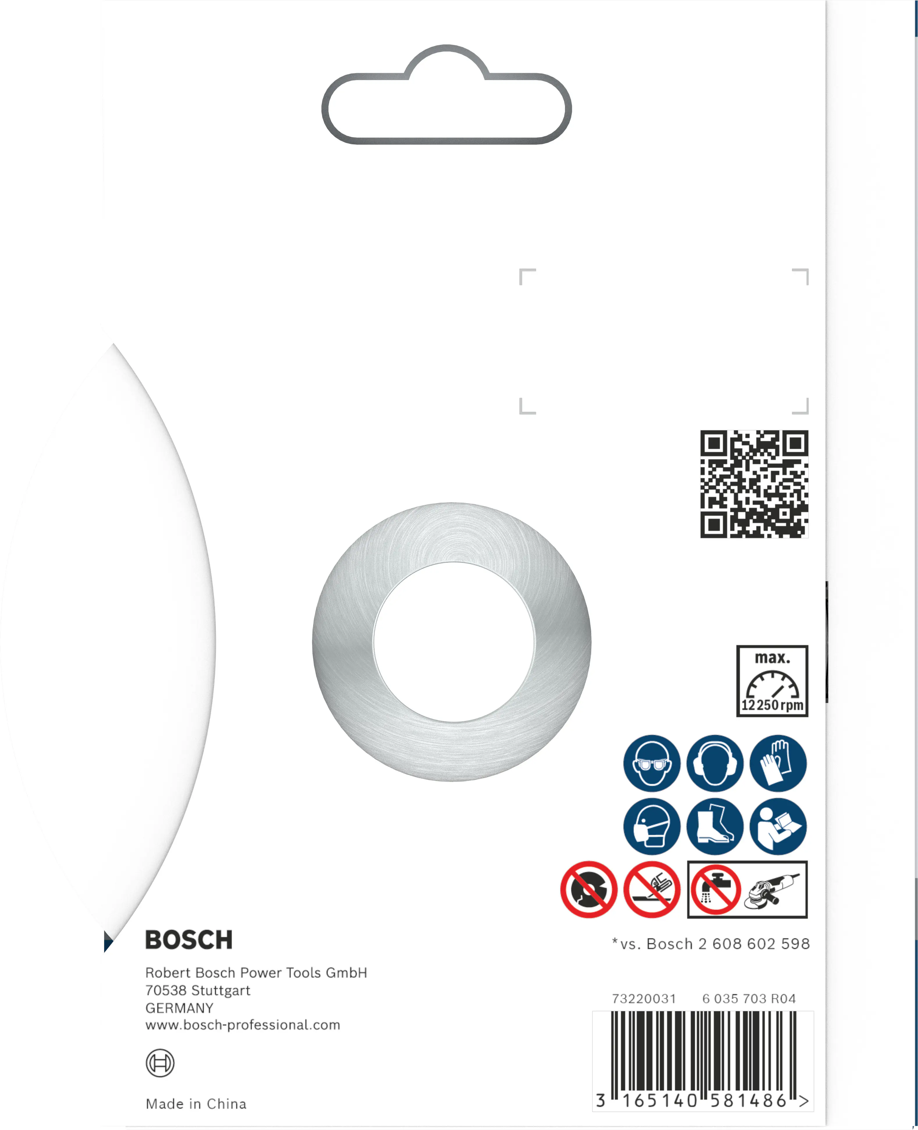 Bosch PRO Multi Material Diamanttrennscheibe, 125 x 22,23 x 2,2  mm
