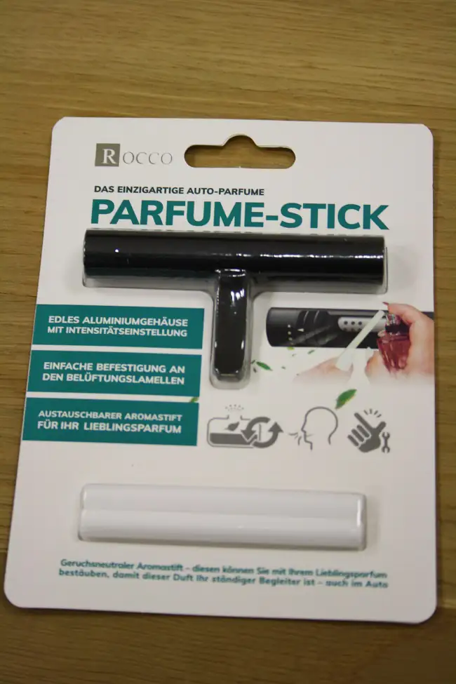 Rocco Auto-Parfüm-Stick Alugehäuse mit 2 Sticks ohne Duft Rocco Auto-Parfüm-Stick Alugehäuse mit 2 Sticks ohne Duft