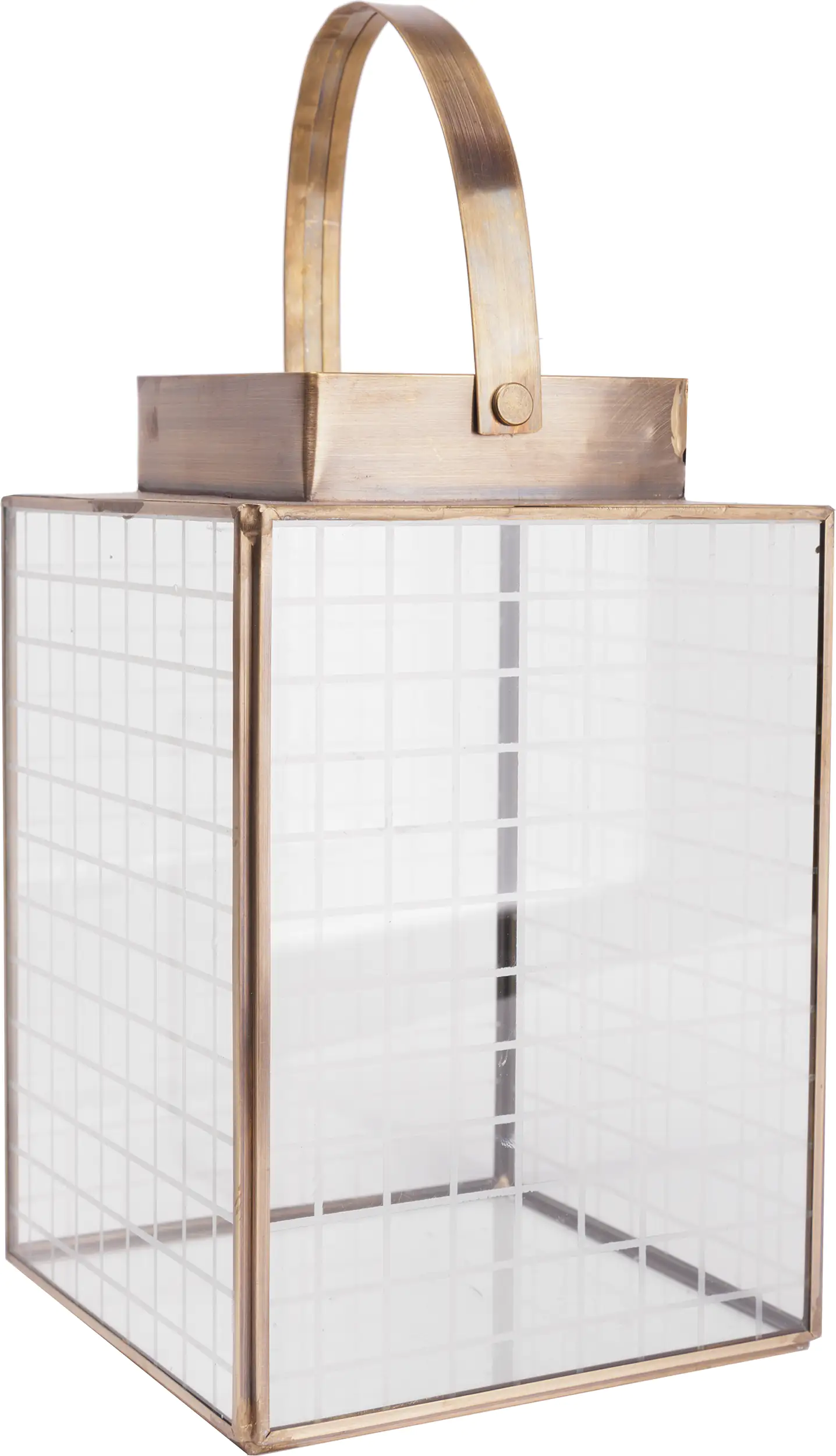 TrendLine Laterne Metall 21 x 14 cm gold TrendLine Laterne Metall 21 x 14 cm gold